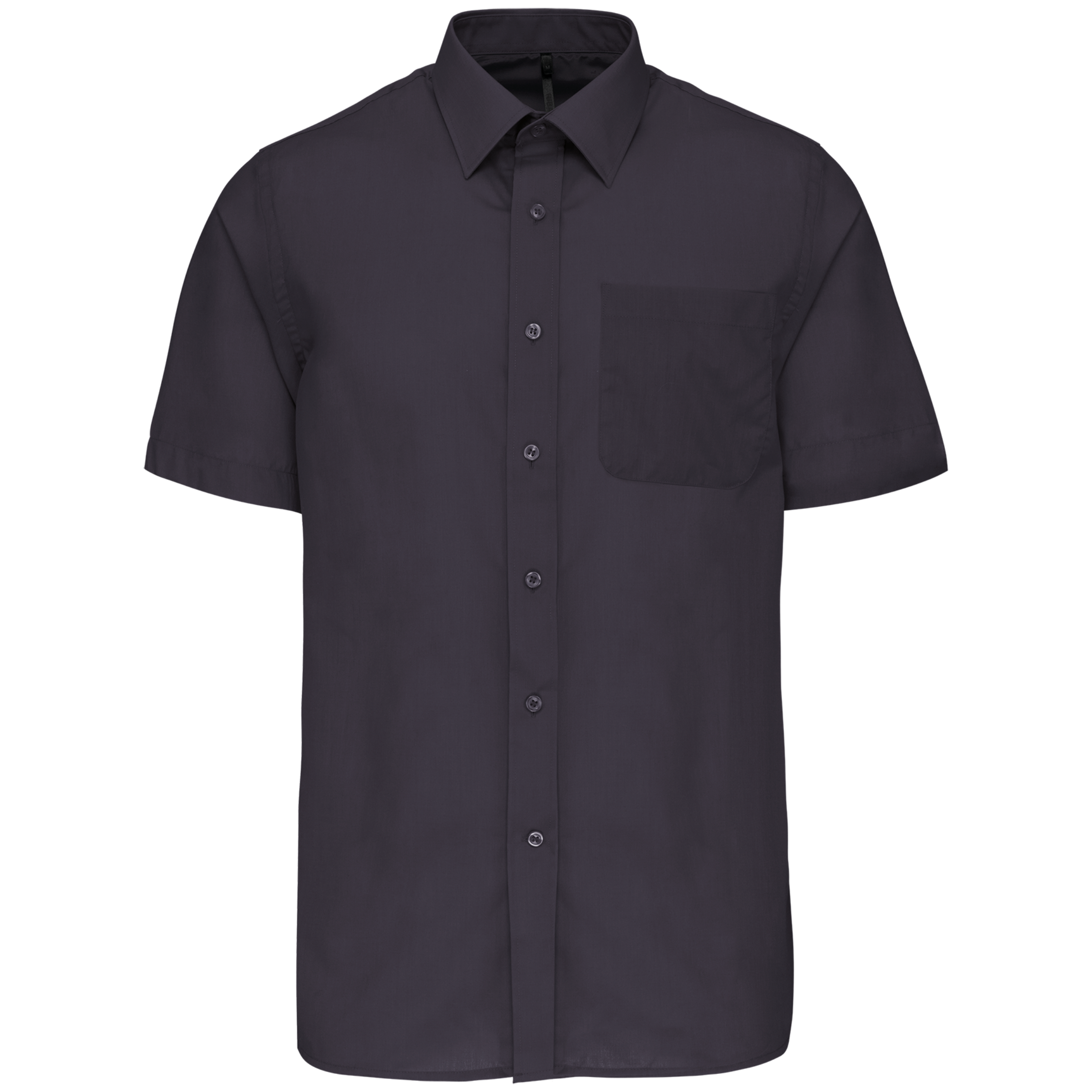 Chemise popeline polycoton manches courtes entretien facile homme - Image 98