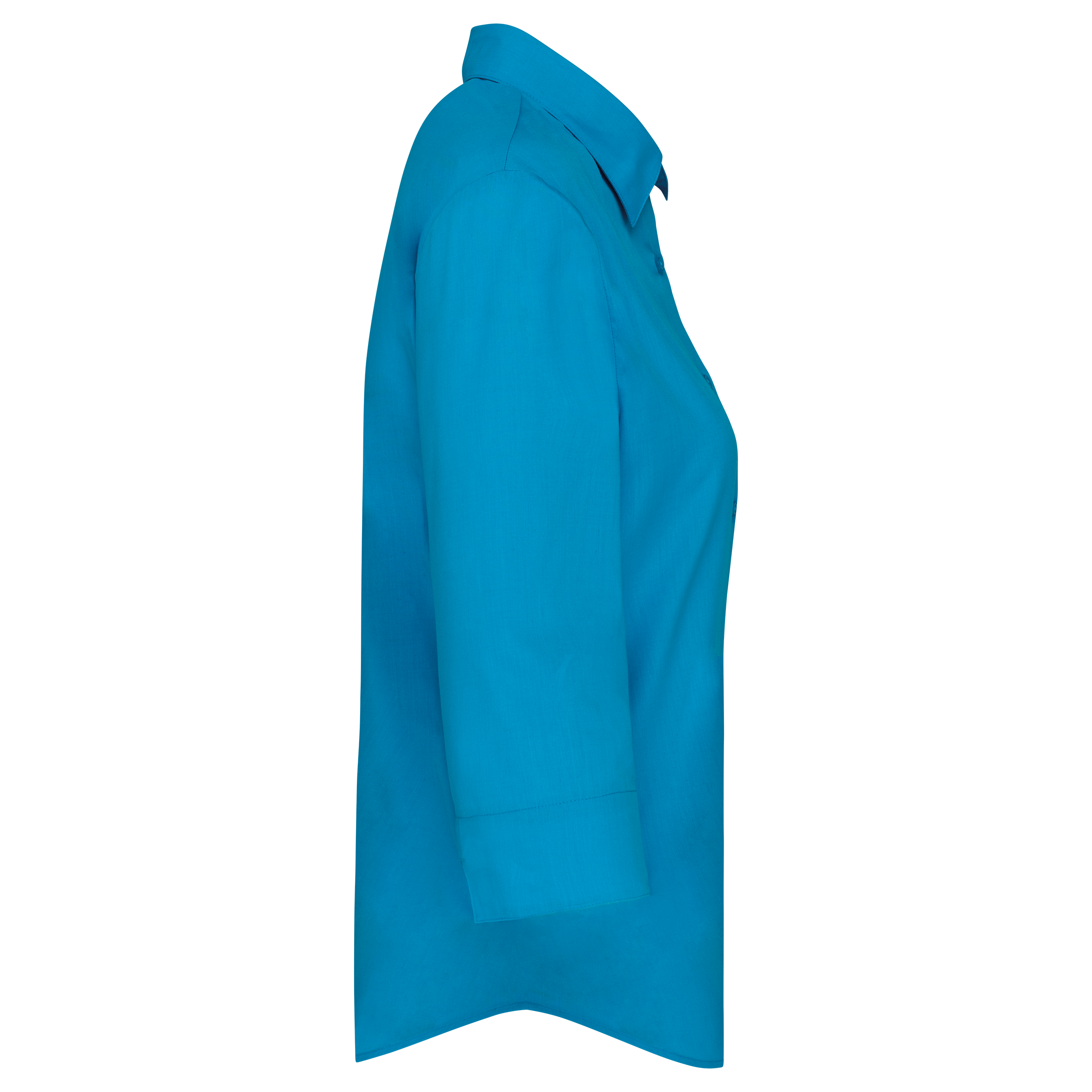 Chemise popeline polycoton manches 3/4 entretien facile femme - Image 20