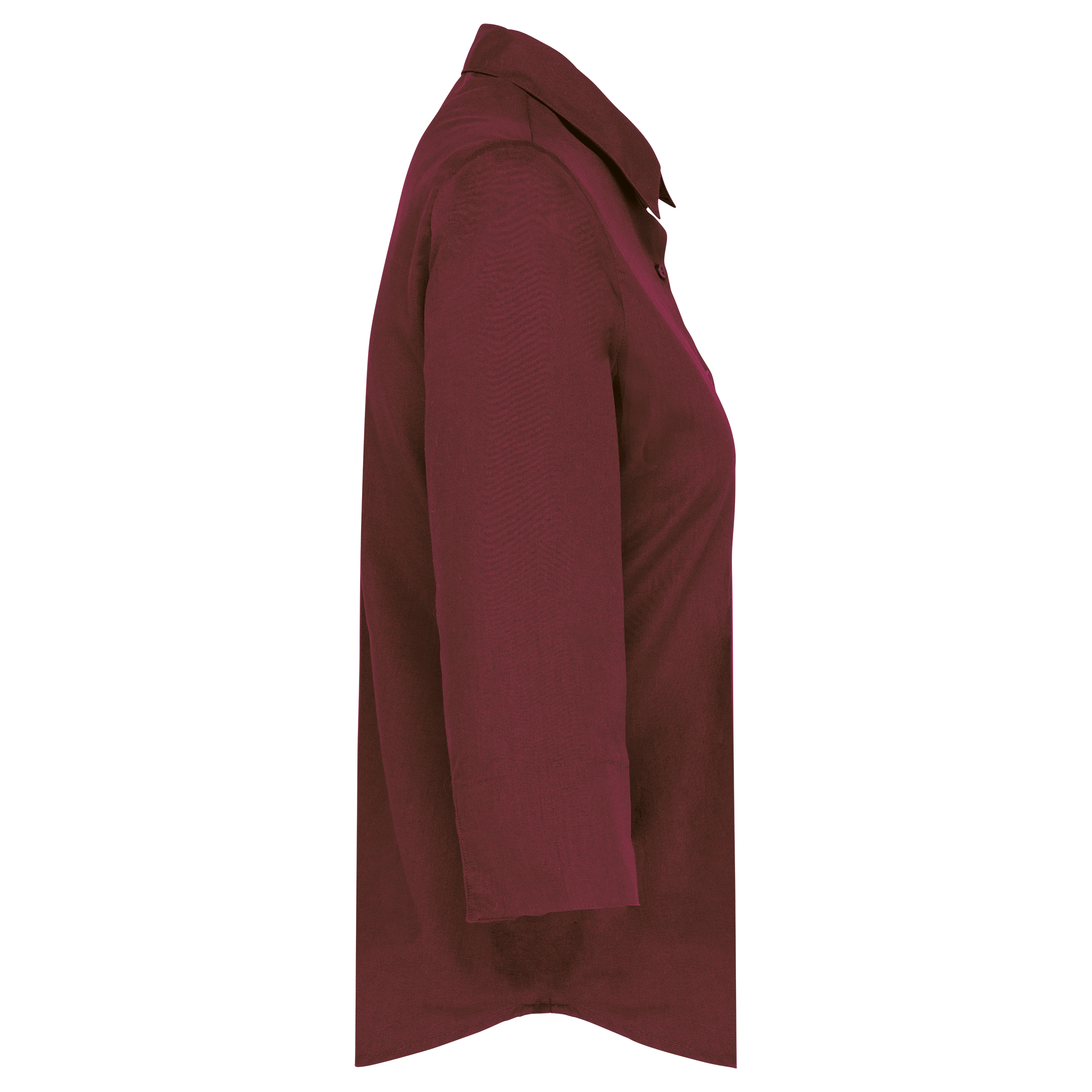 Chemise popeline polycoton manches 3/4 entretien facile femme - Image 44