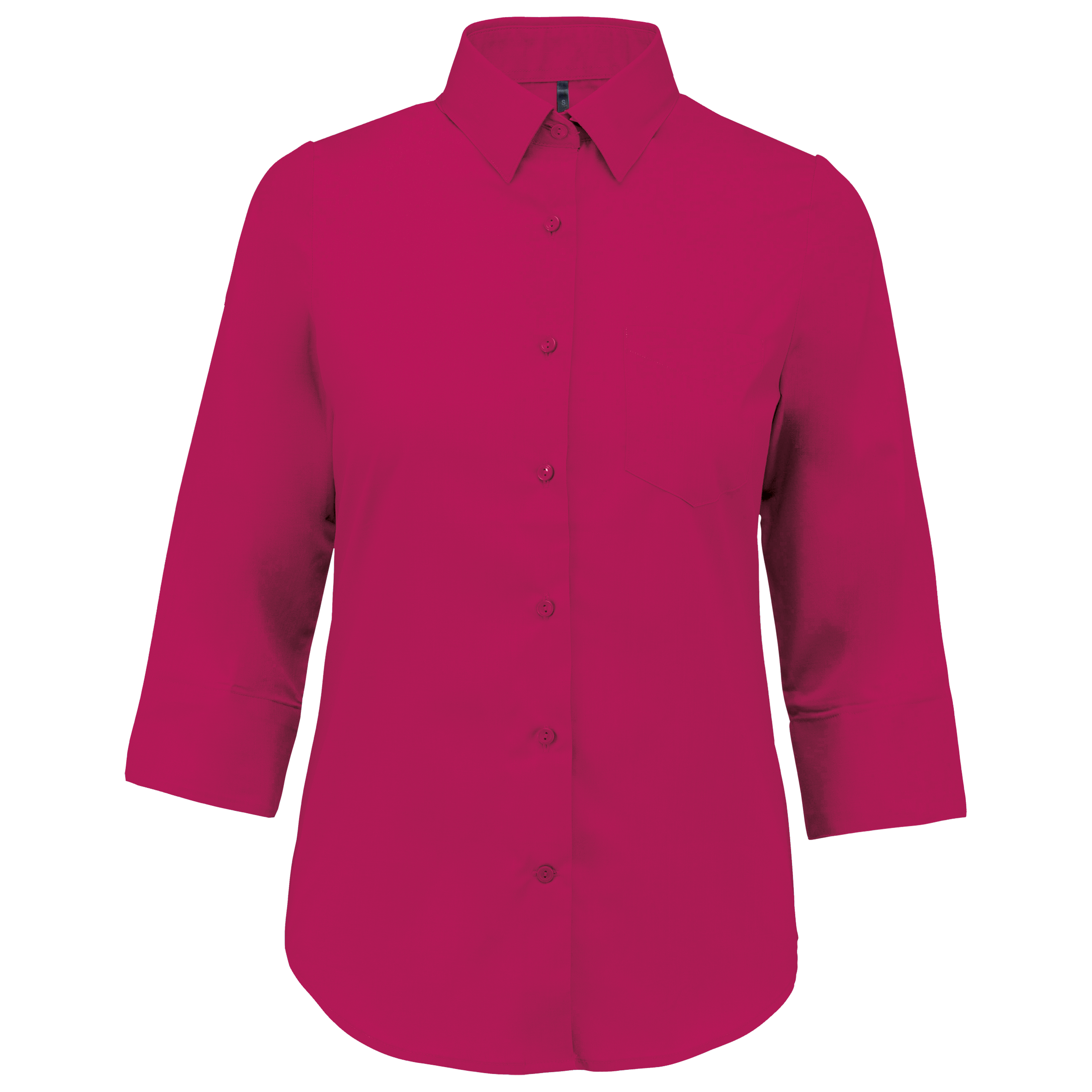 Chemise popeline polycoton manches 3/4 entretien facile femme - Image 28