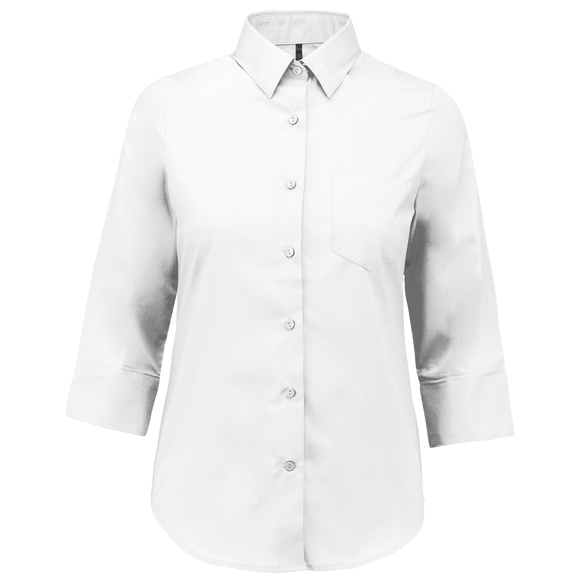 Chemise popeline polycoton manches 3/4 entretien facile femme - Image 40