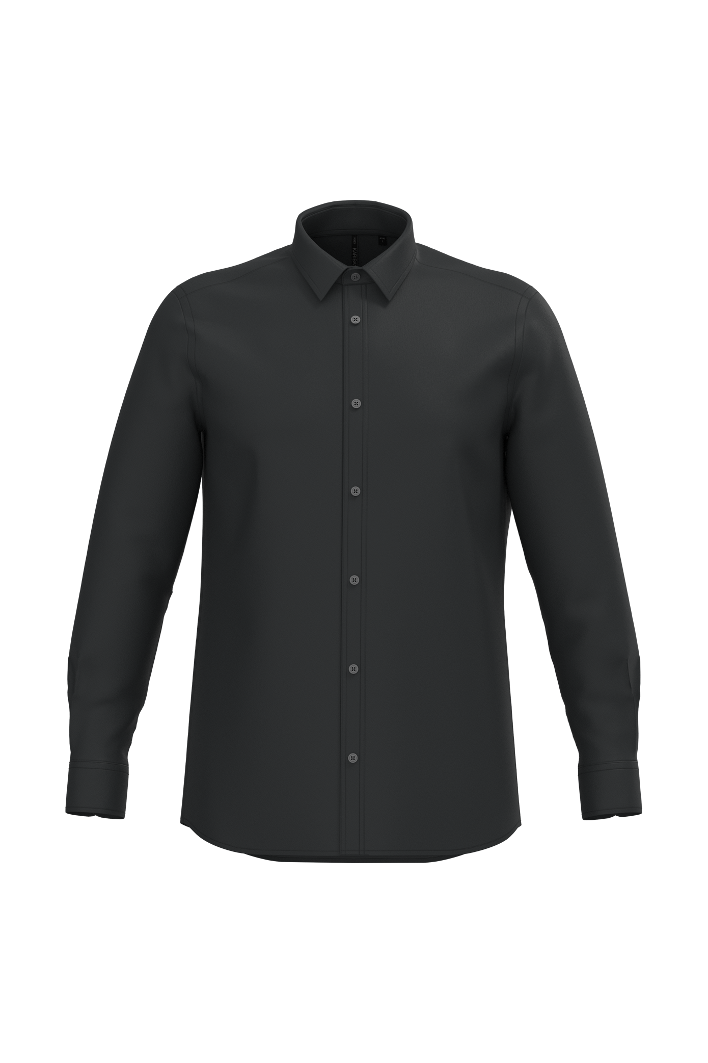 Chemise popeline polycoton sans poche entretien facile homme - Image 27