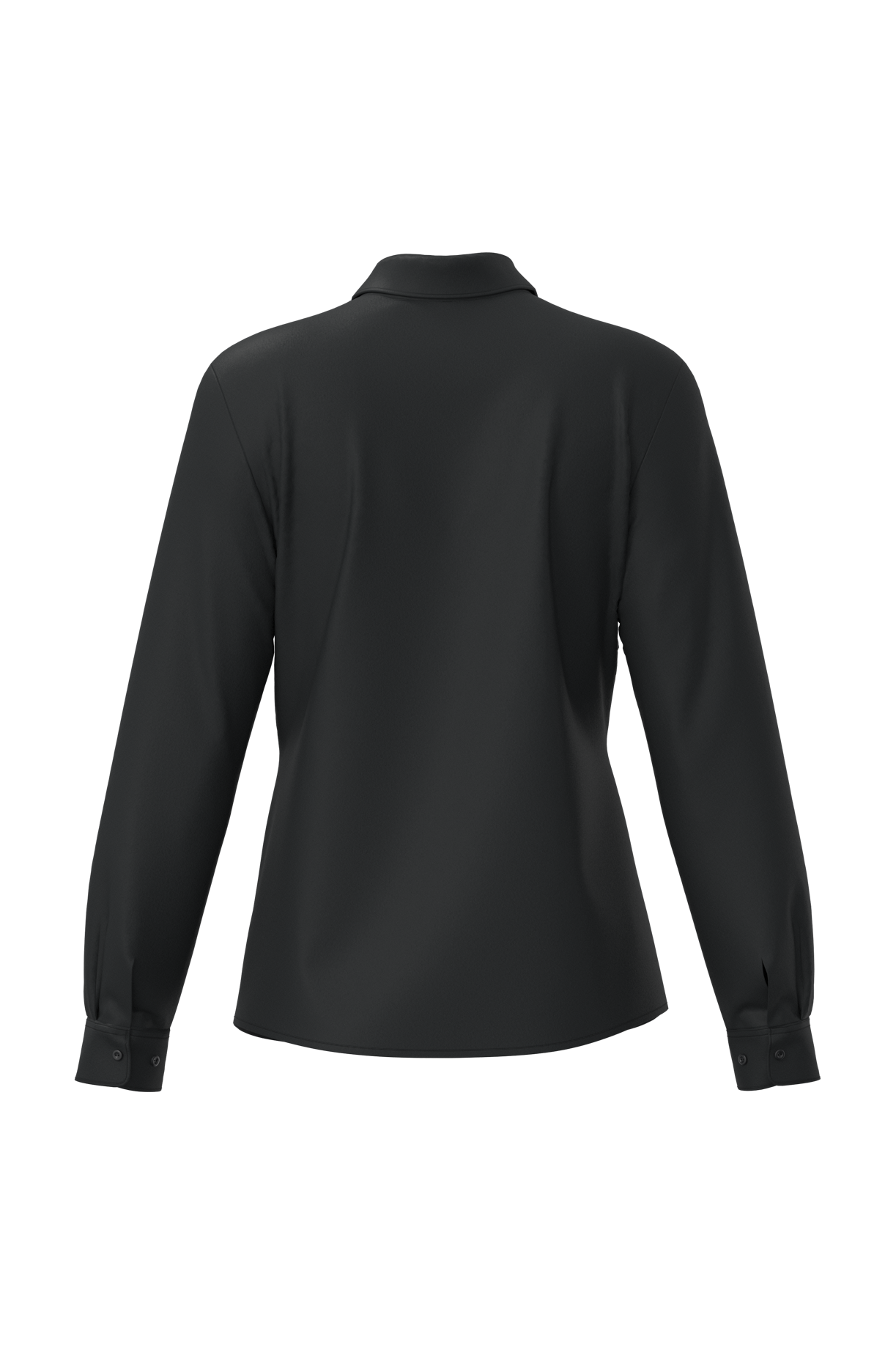 Chemise popeline polycoton sans poche entretien facile femme - Image 28