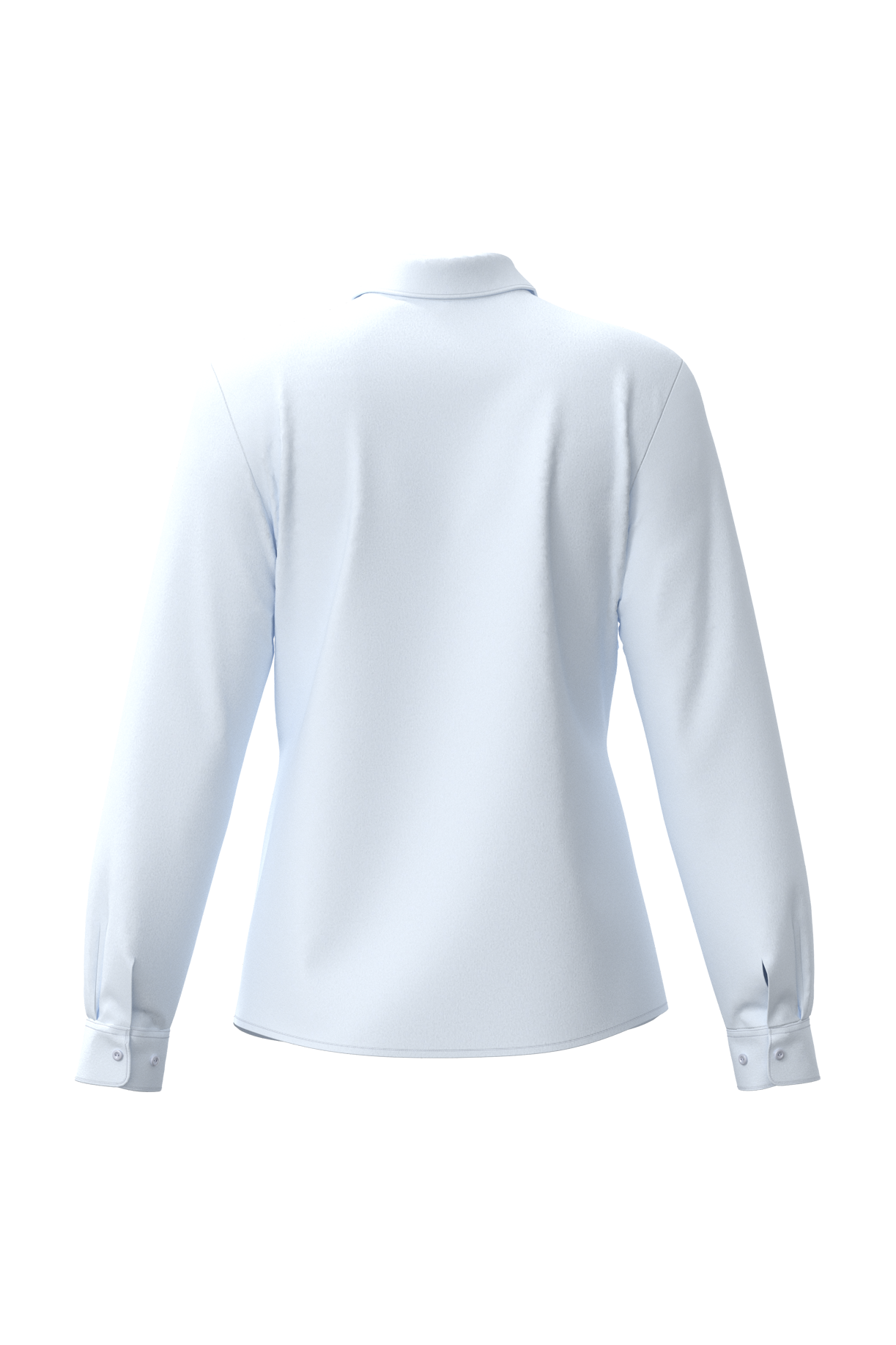 Chemise popeline polycoton sans poche entretien facile femme - Image 31