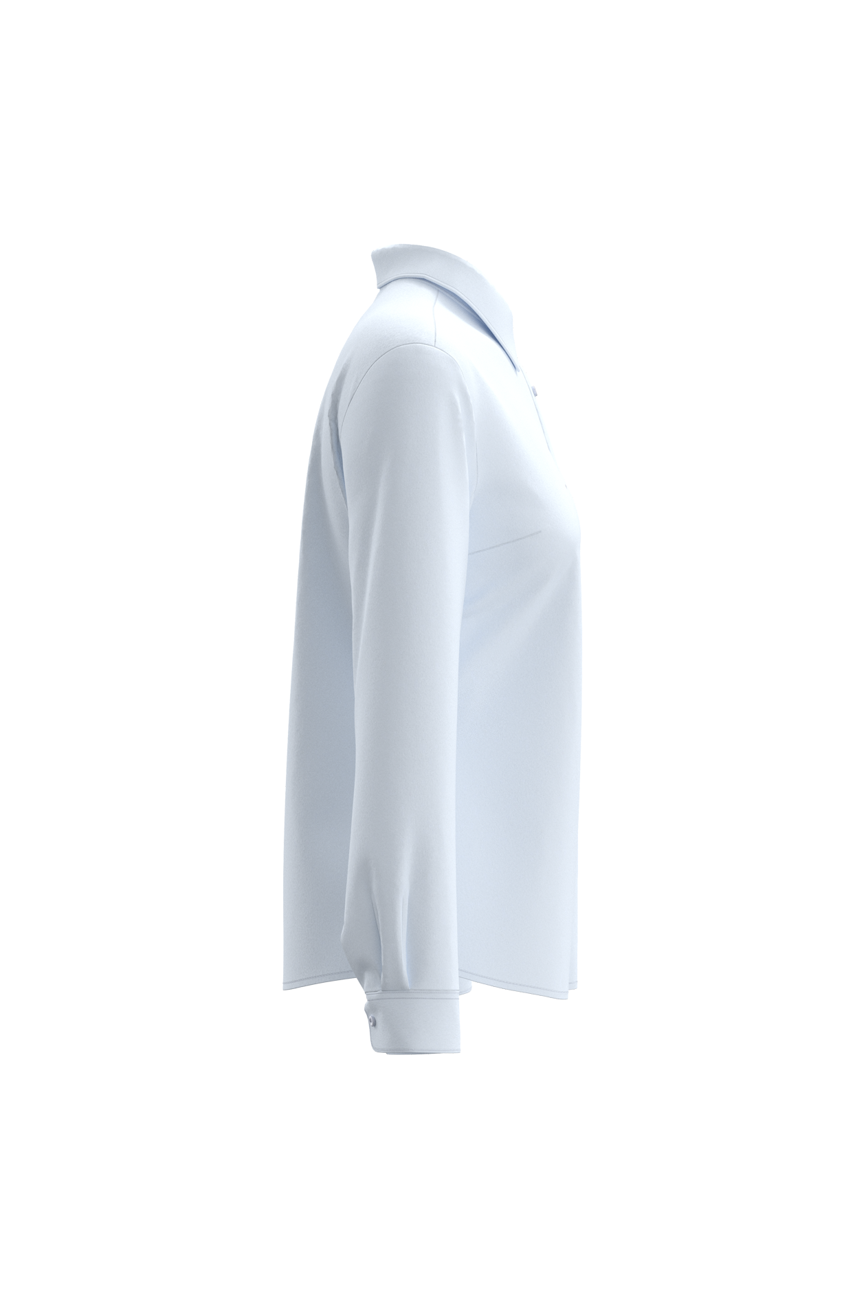 Chemise popeline polycoton sans poche entretien facile femme - Image 33