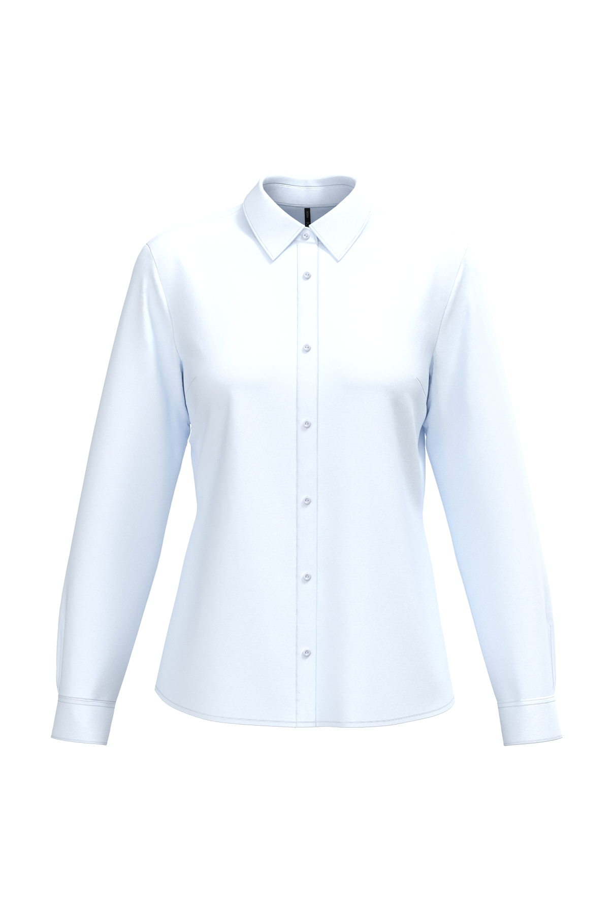 Chemise popeline polycoton sans poche entretien facile femme - Image 32