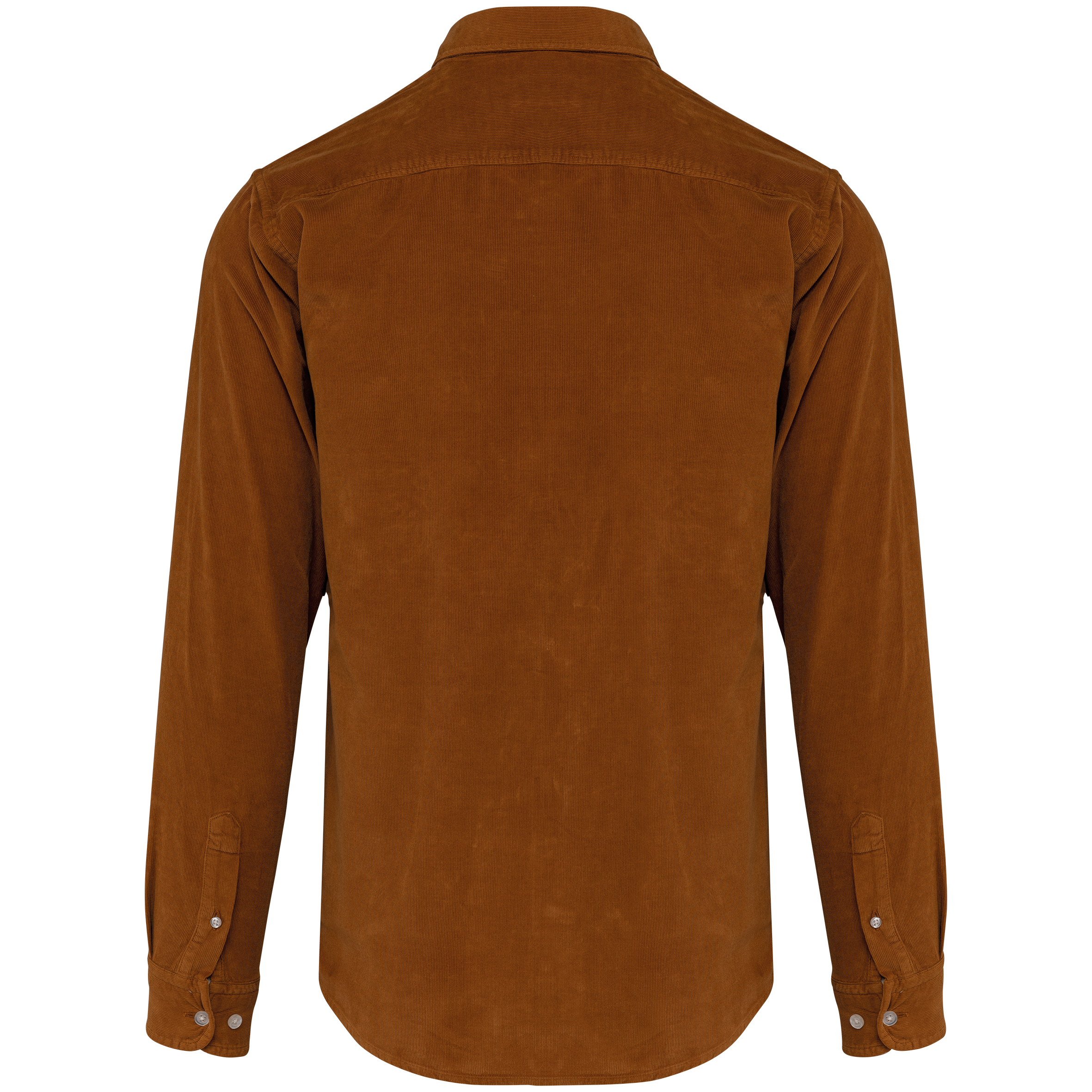 Chemise manches longues en velours homme - Image 11