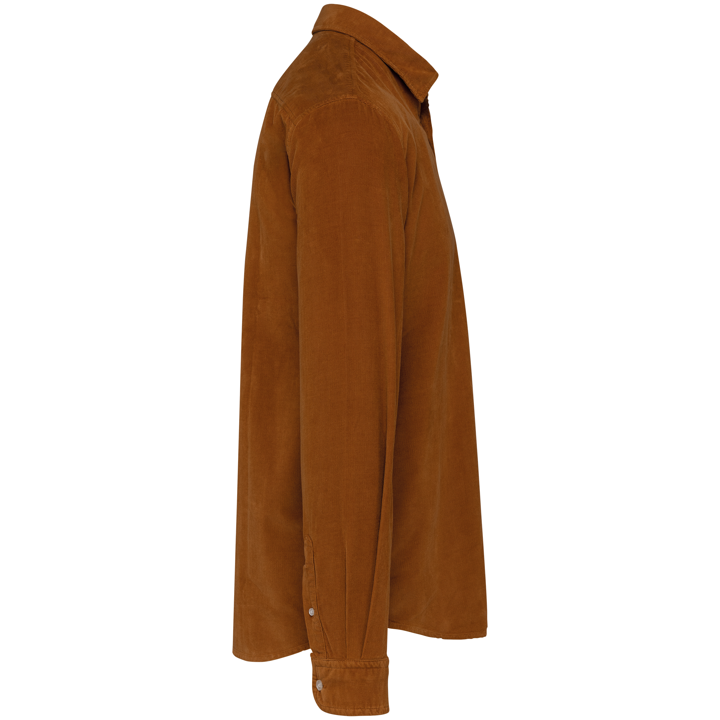 Chemise manches longues en velours homme - Image 13