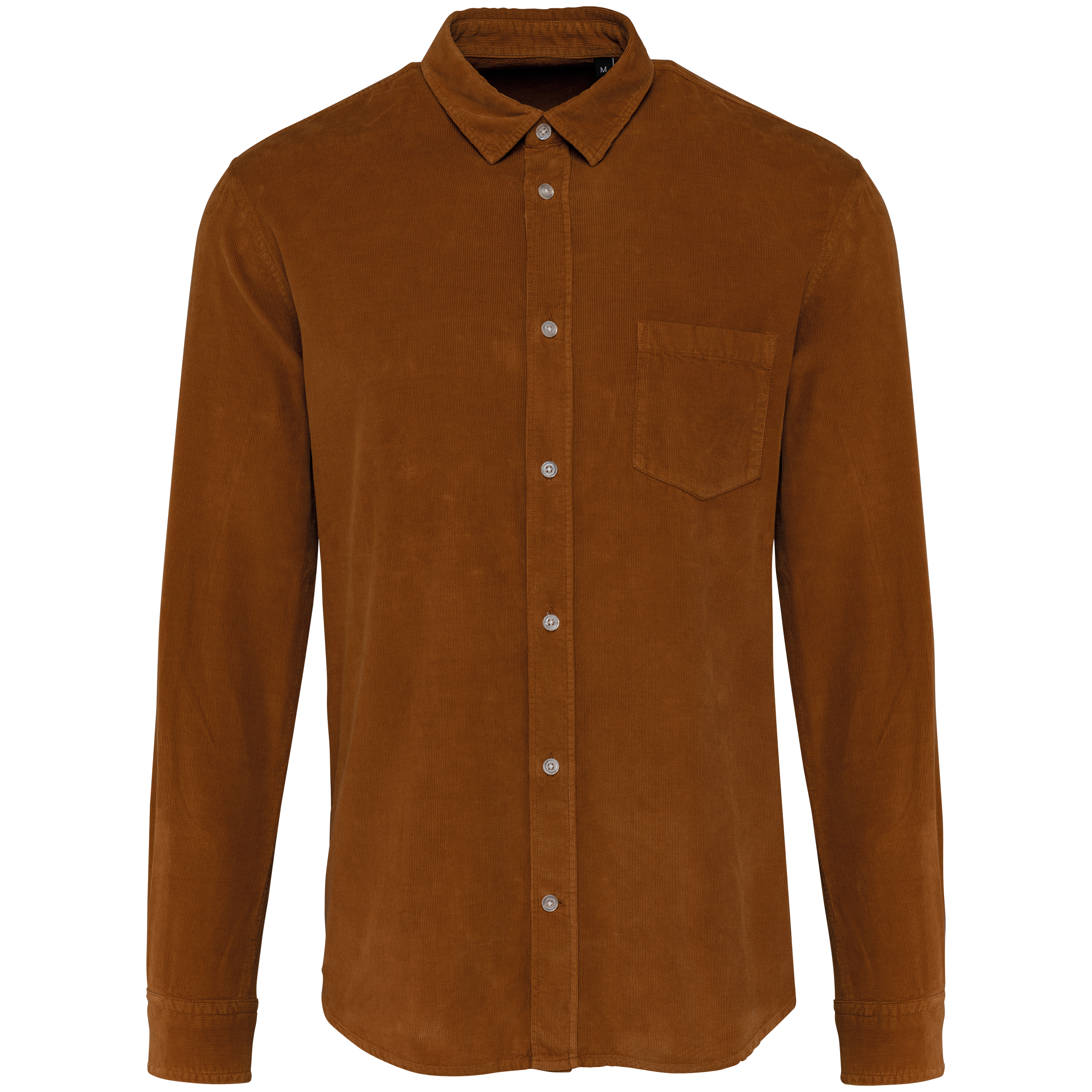 Chemise manches longues en velours homme - Image 12