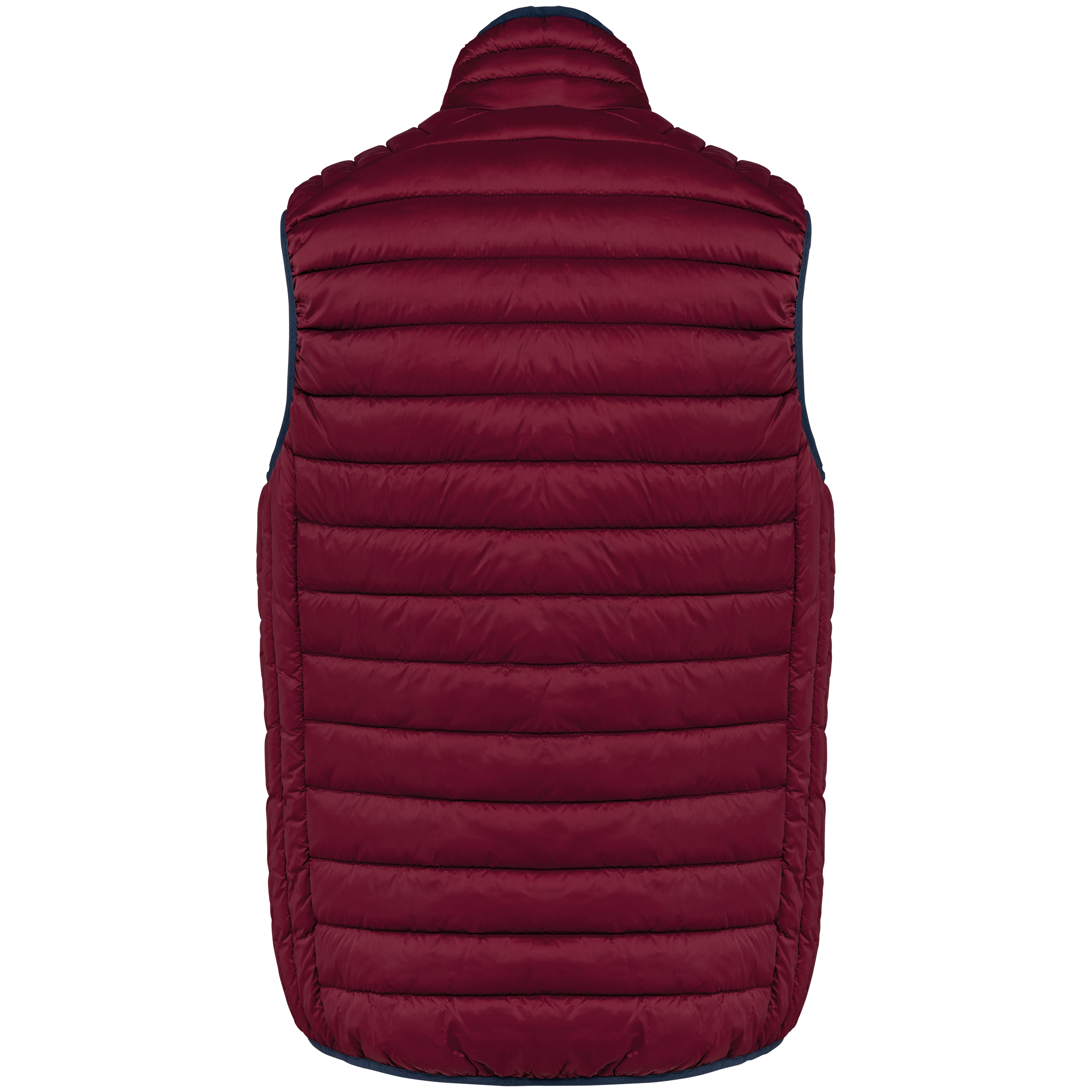 Colete acolchoado de homem leve - Wine