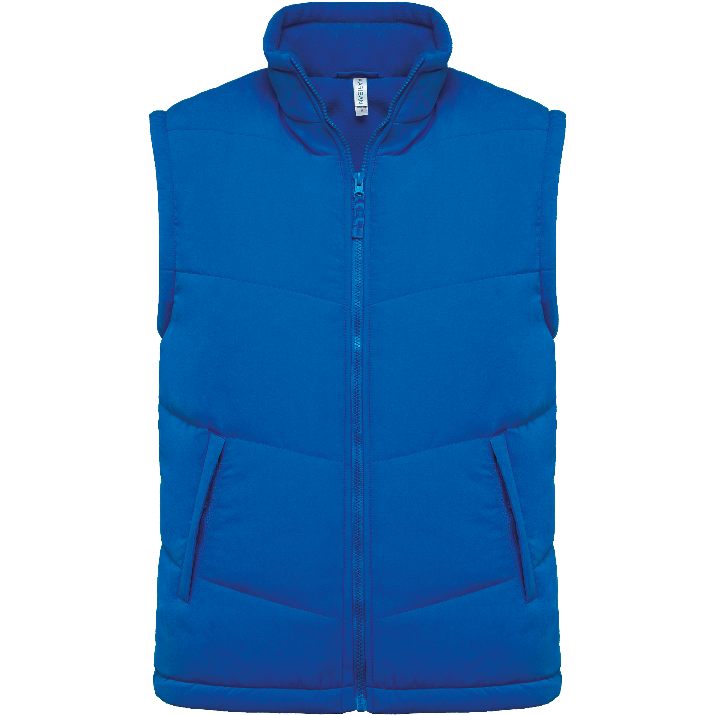 Chaleco acolchado con forro de polar