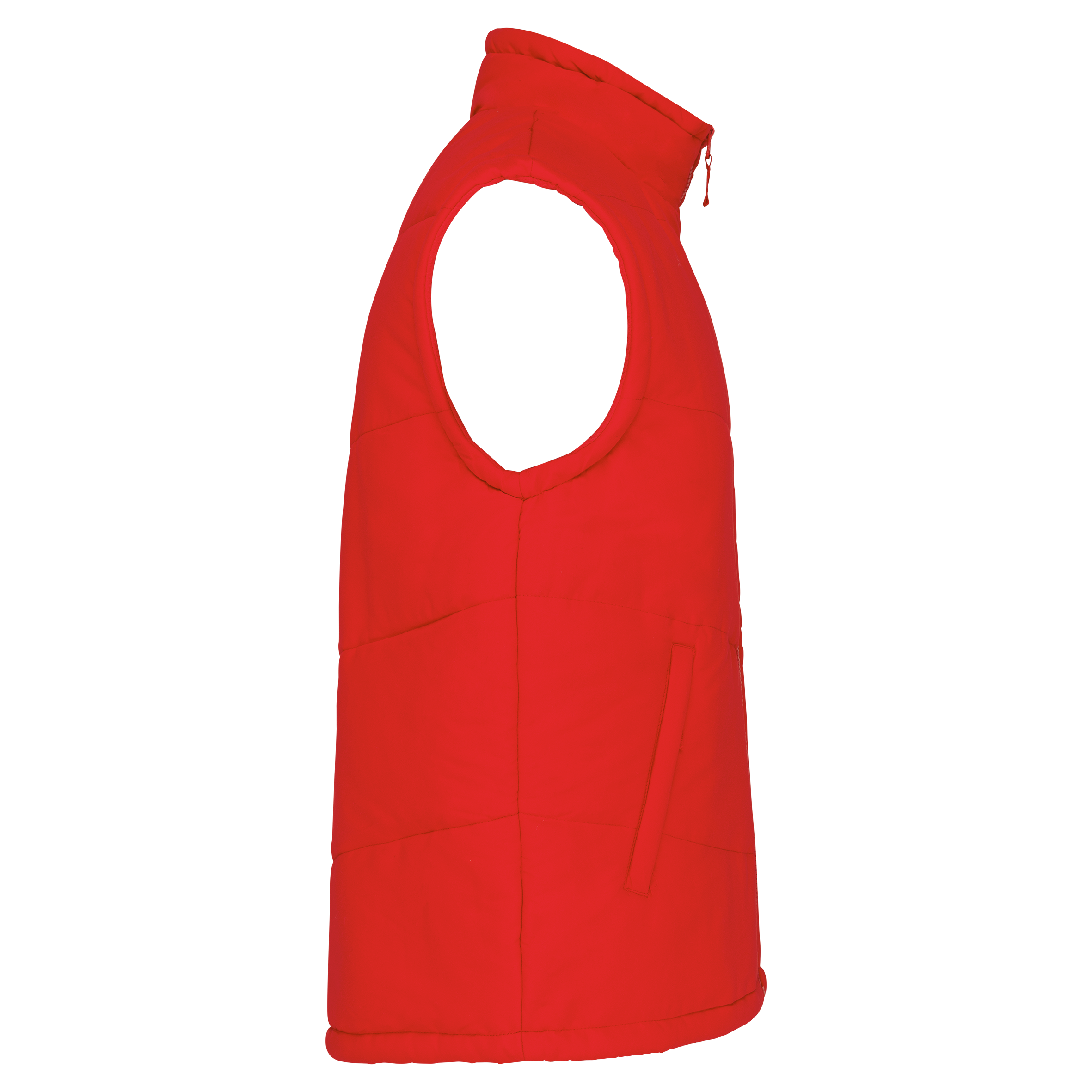 Chaleco acolchado con forro de polar