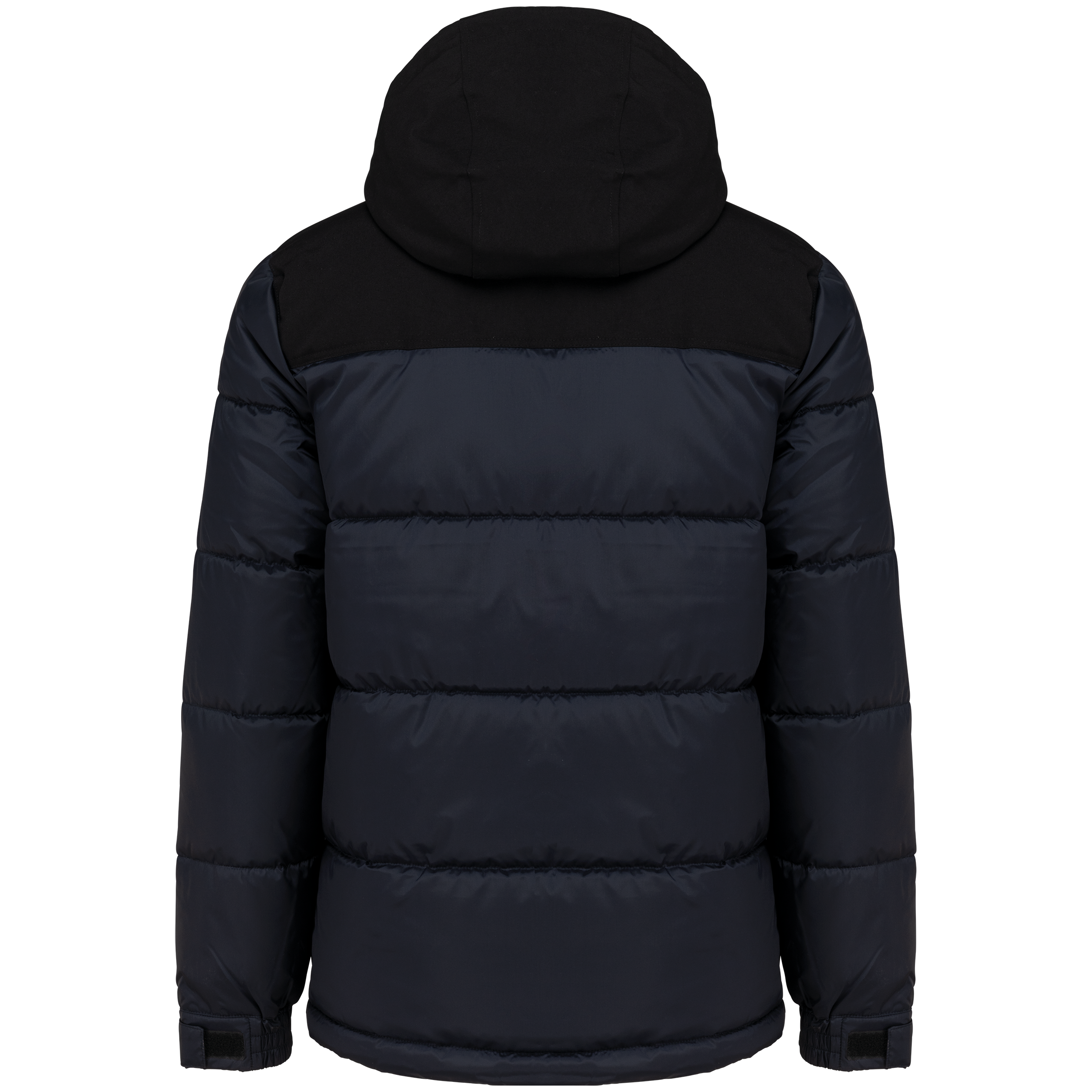 Parka matelassée à capuche bi-ton unisexe - Image 26