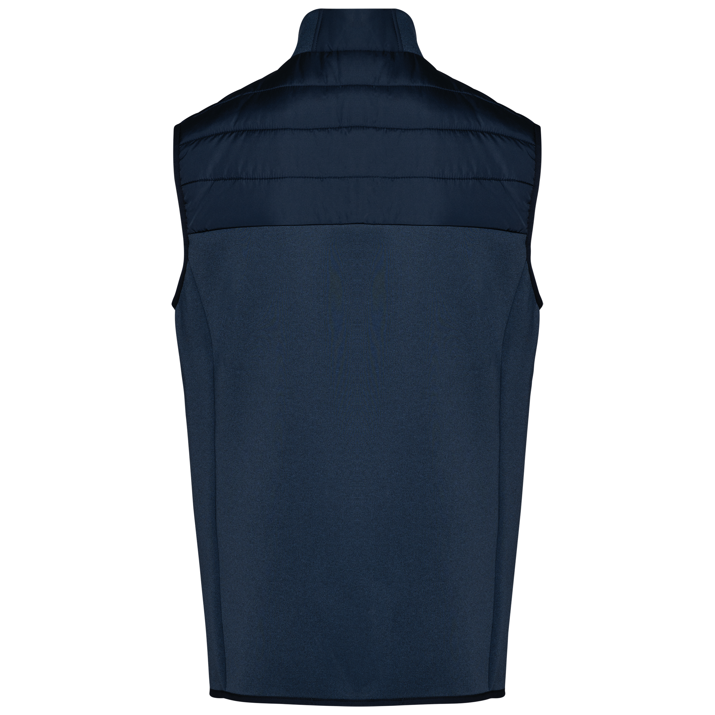 Colete bimatéria de homem - Mid Navy / Midnight Navy Heather
