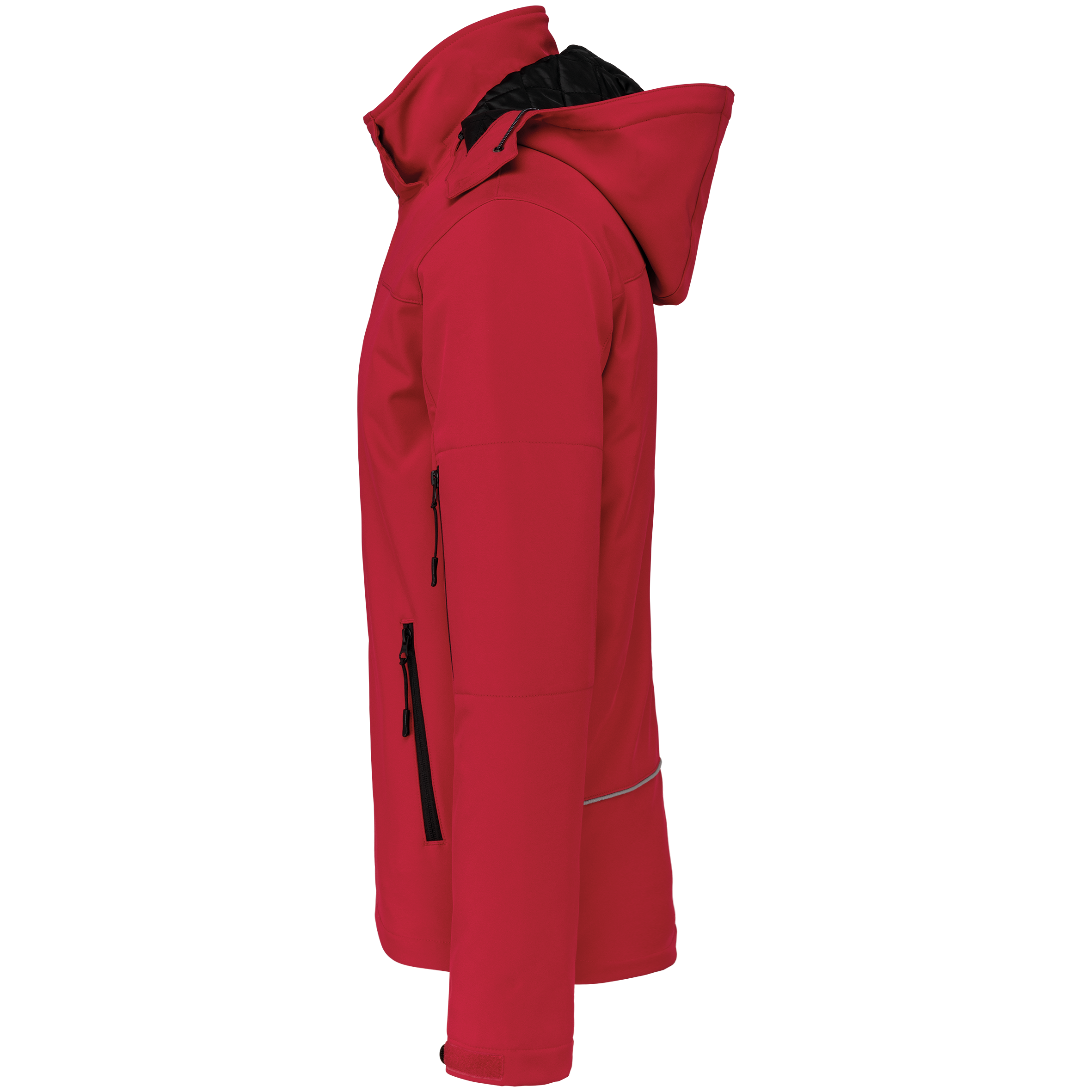 Parka softshell doublée capuche homme
