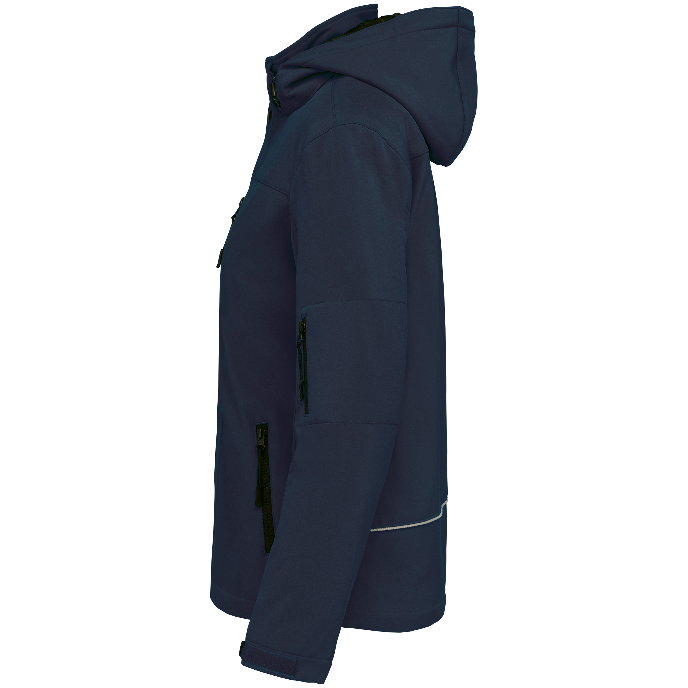 Parka softshell doublée capuche femme