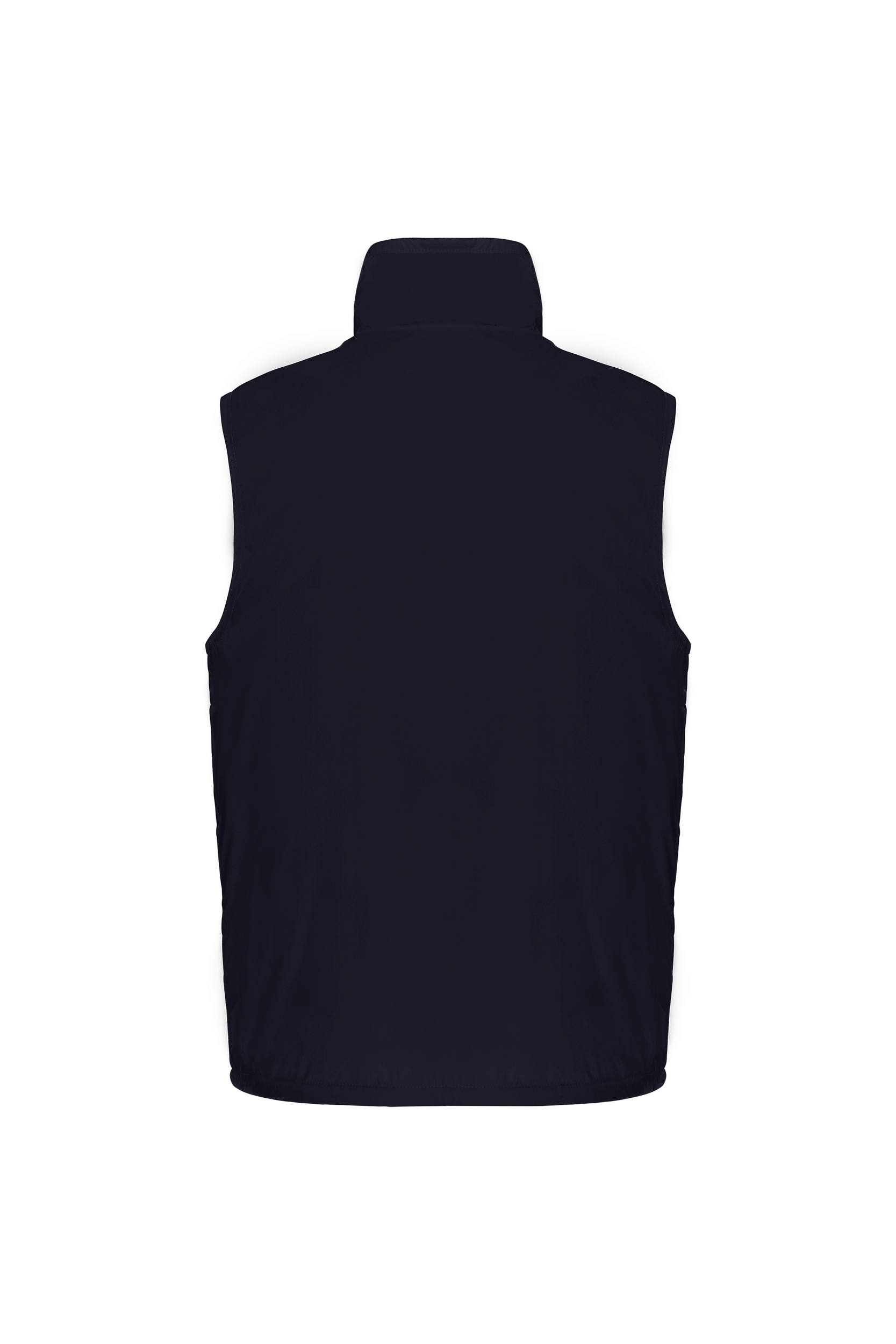 Colete forrado a polar unissexo - Navy / Grey