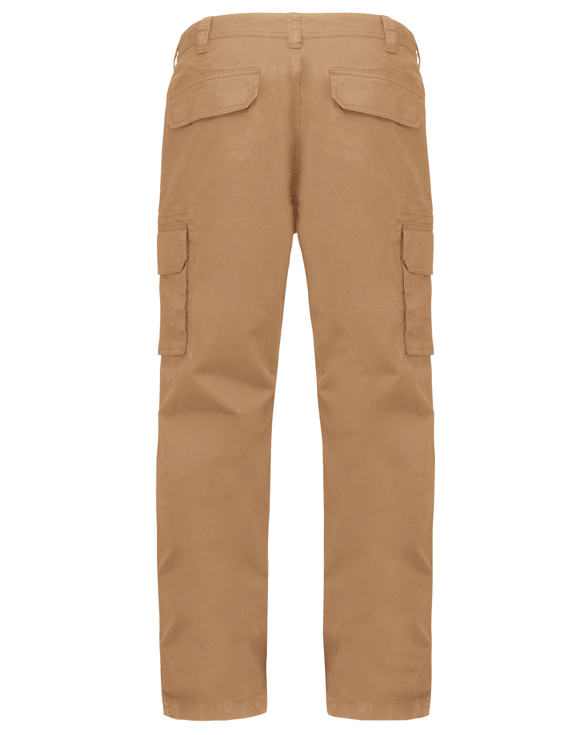 Calças multibolsos de homem - Camel