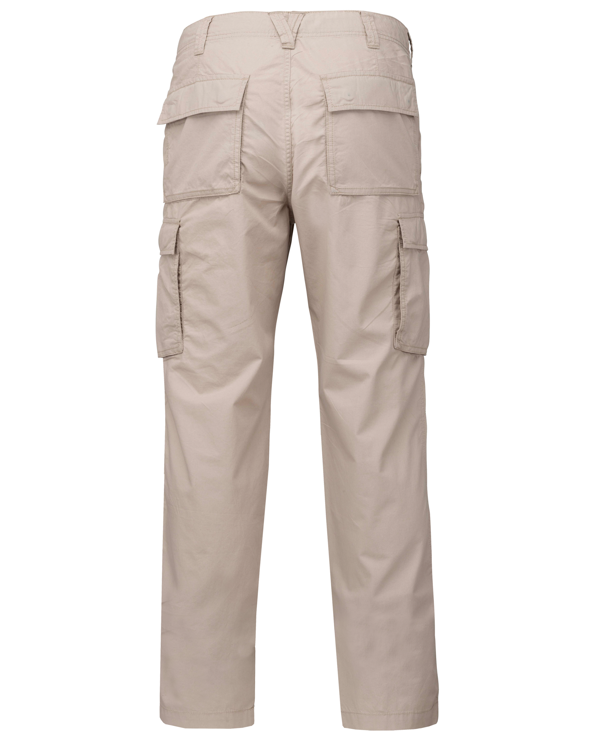 Calças leves multibolsos de homem - Beige