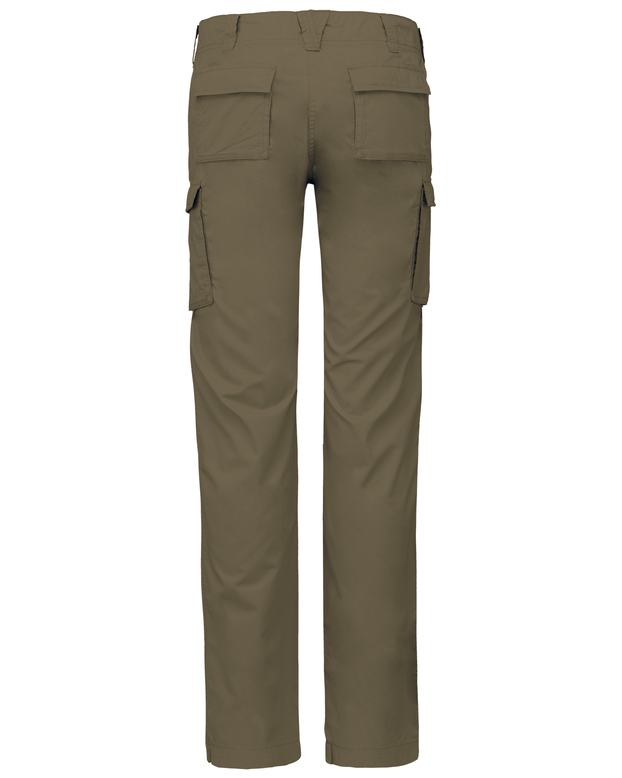 Calças leves multibolsos de senhora - Light khaki