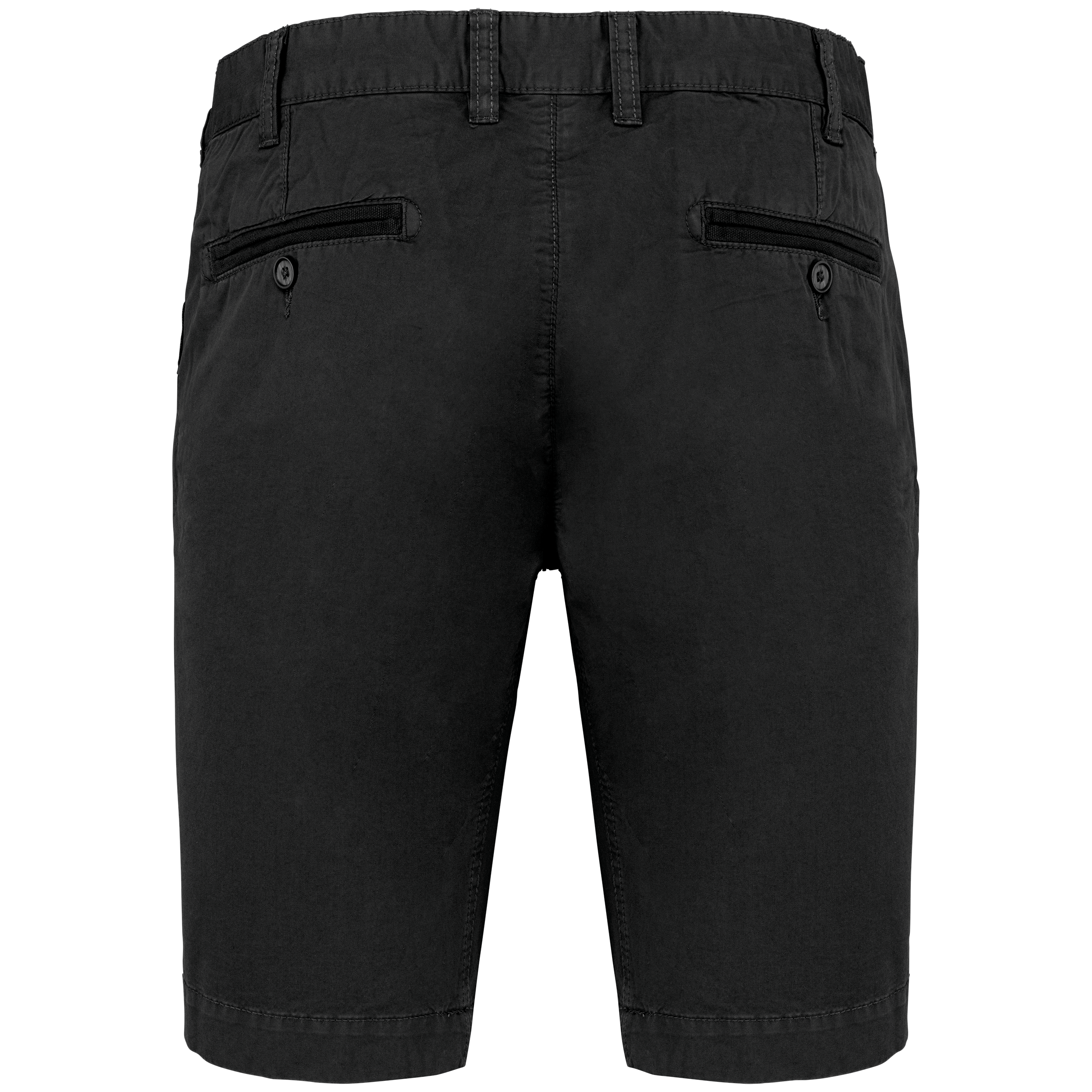 Bermuda pré-lavada de homem - Washed Charcoal