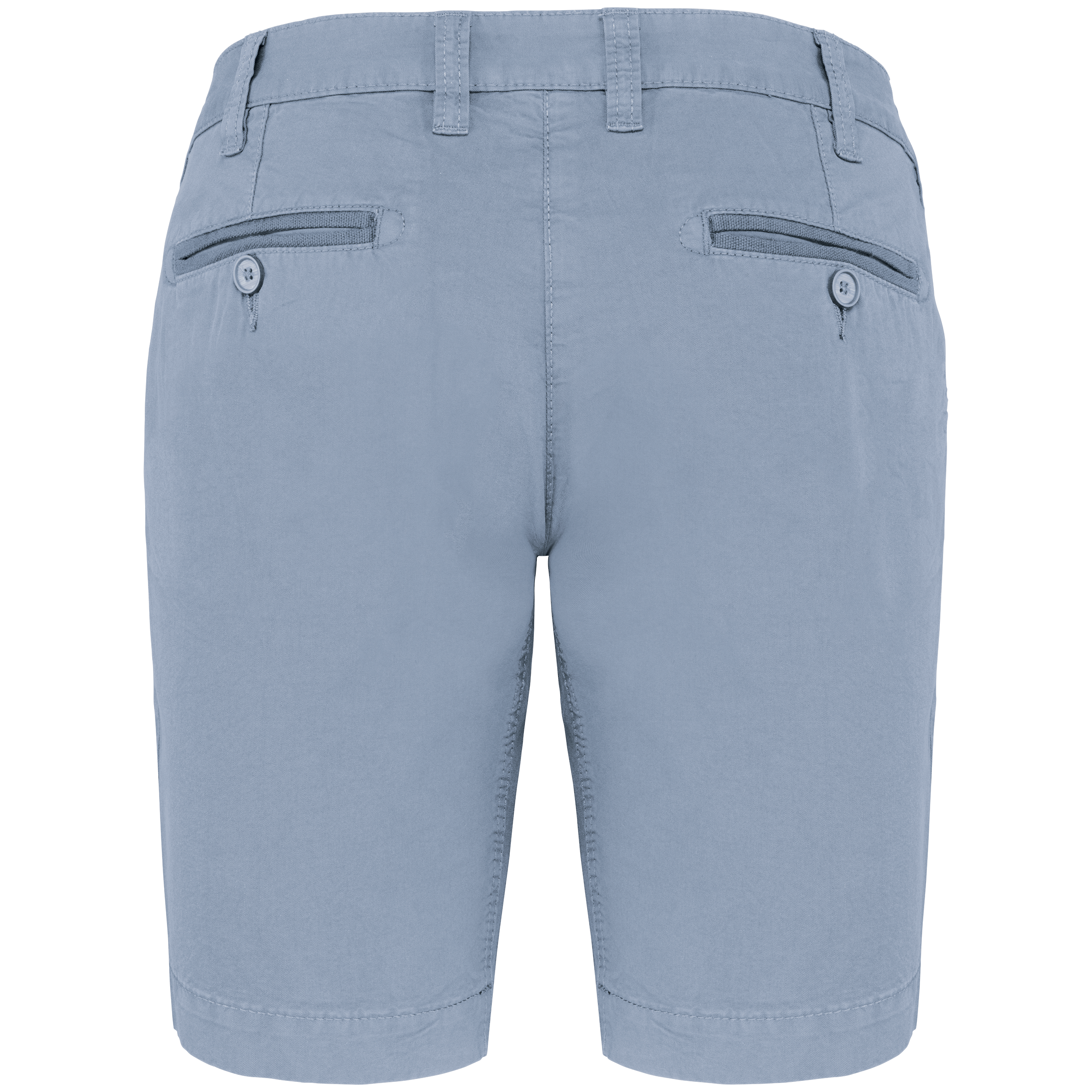 Bermuda pré-lavada de senhora - Washed Smoky Blue