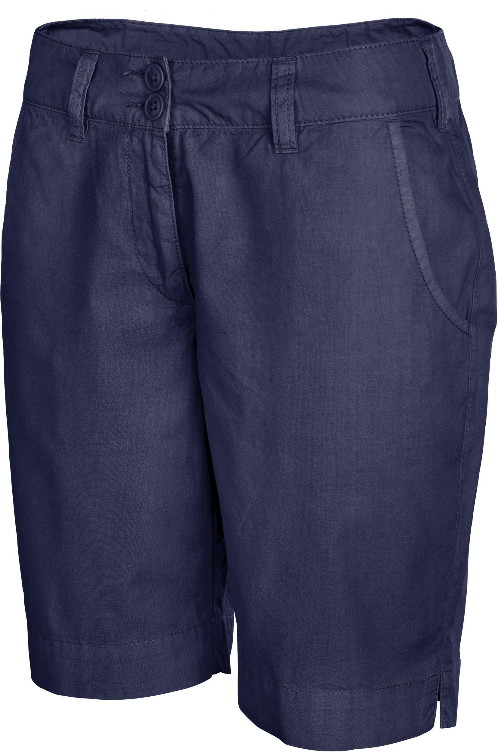 Bermuda de senhora - Washed Navy