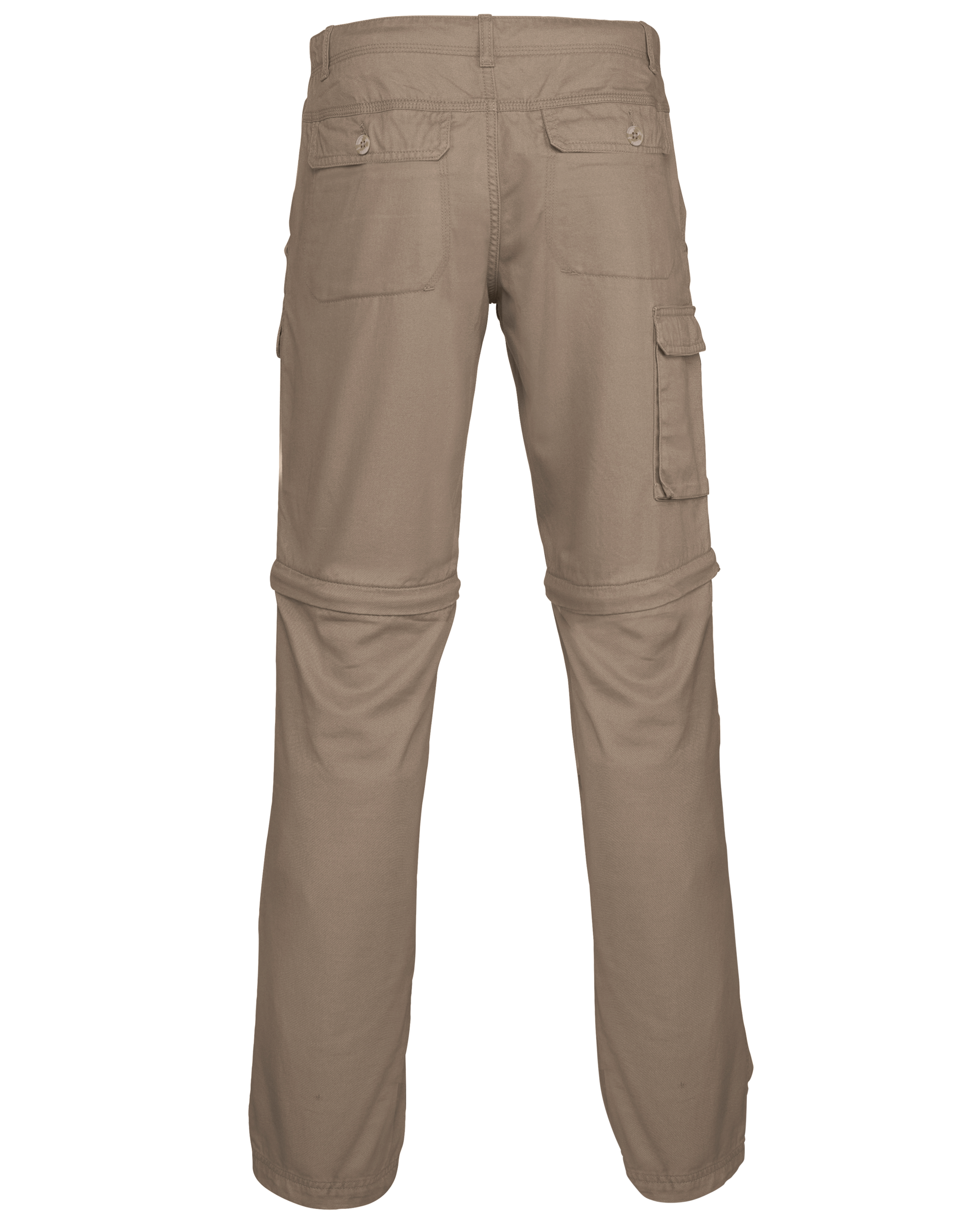 Calças multibolsos 2 em 1 - Dark Beige