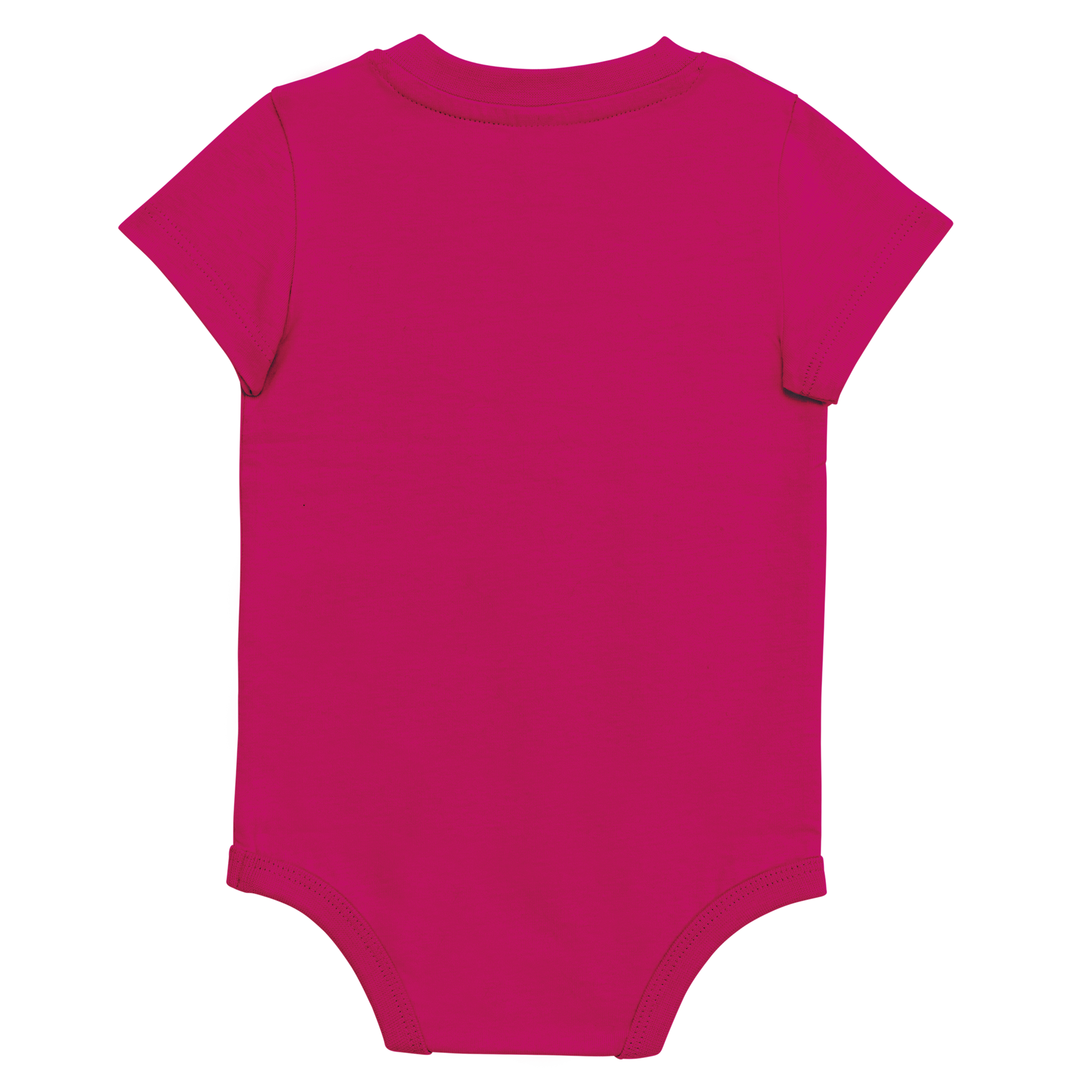 Body de bebé manga curta - Fuchsia