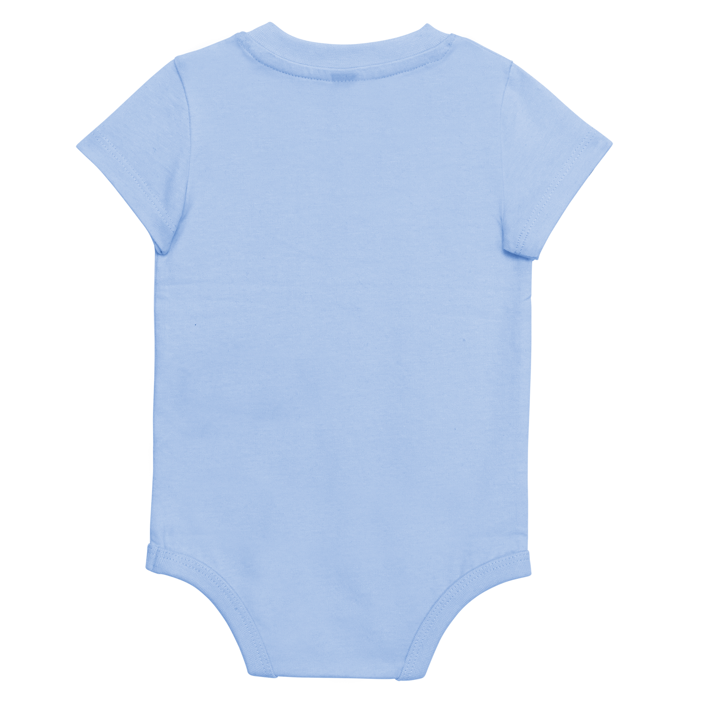 Body de bebé manga curta - Sky Blue