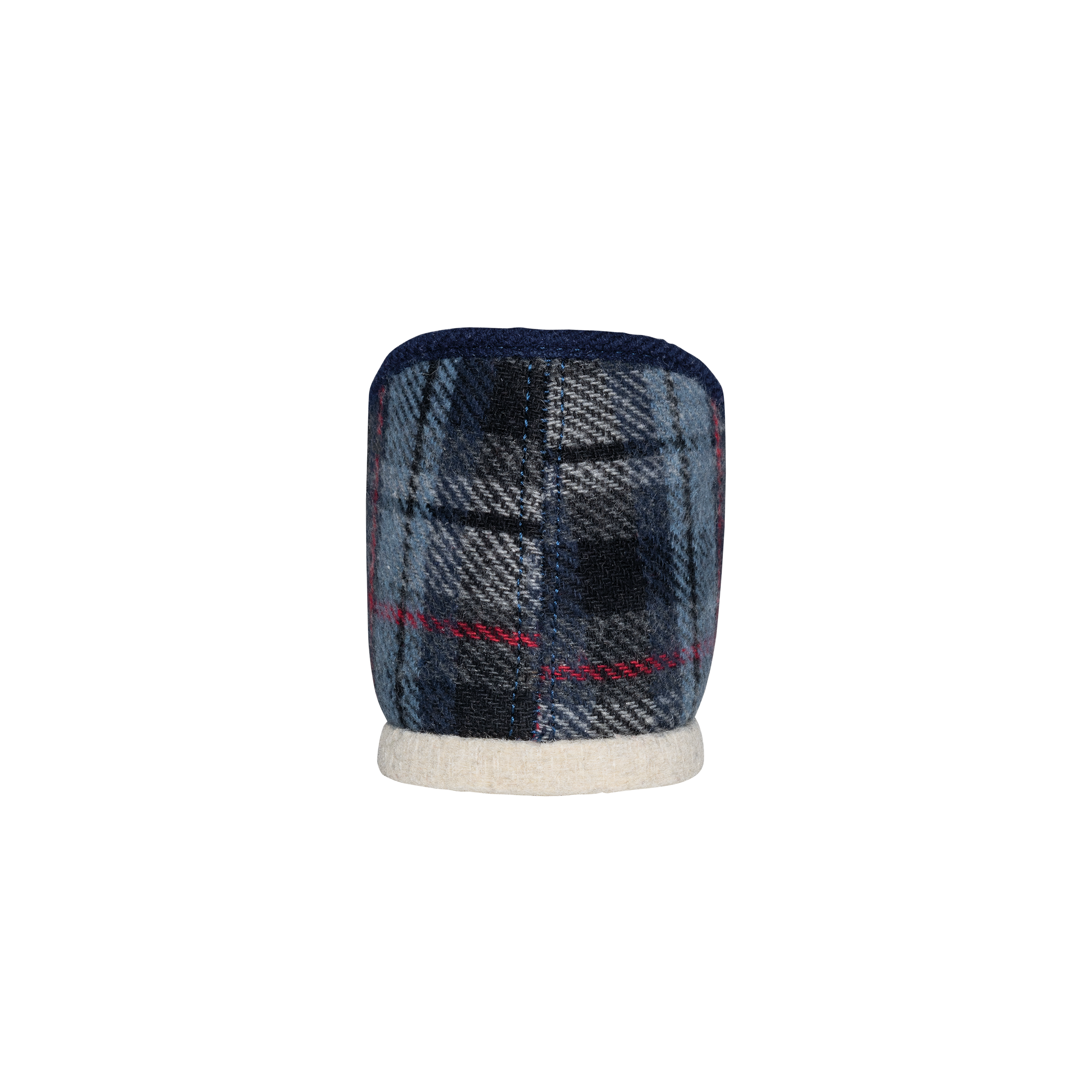 Pantufas unissexo Made in France - Marine Checked