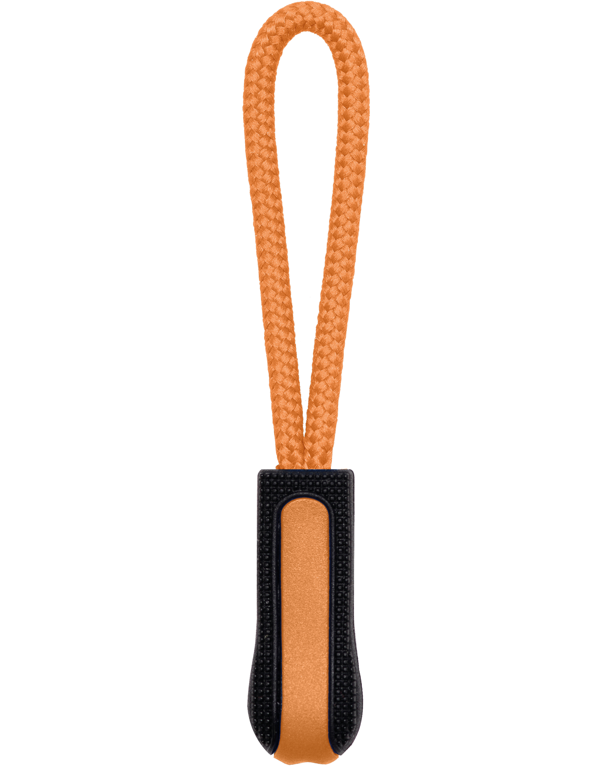 Puxador (zip-puller) - Black / Orange