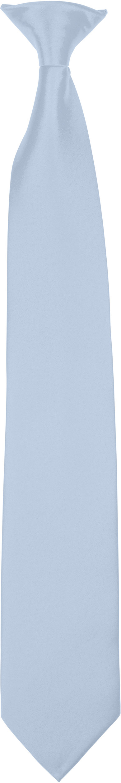 Gravata com grampo - Sky Blue