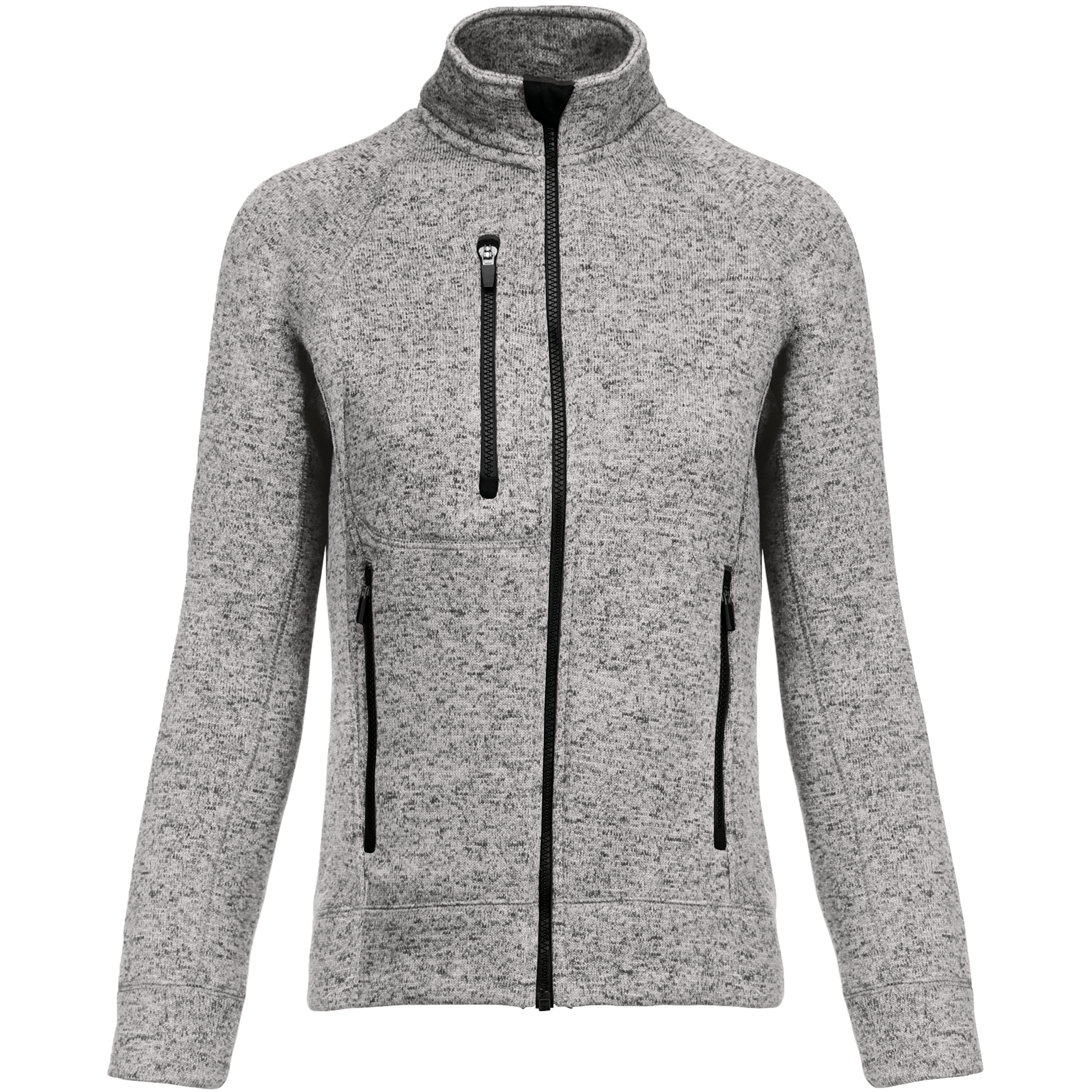 Veste zippée chinée femme - Image 21