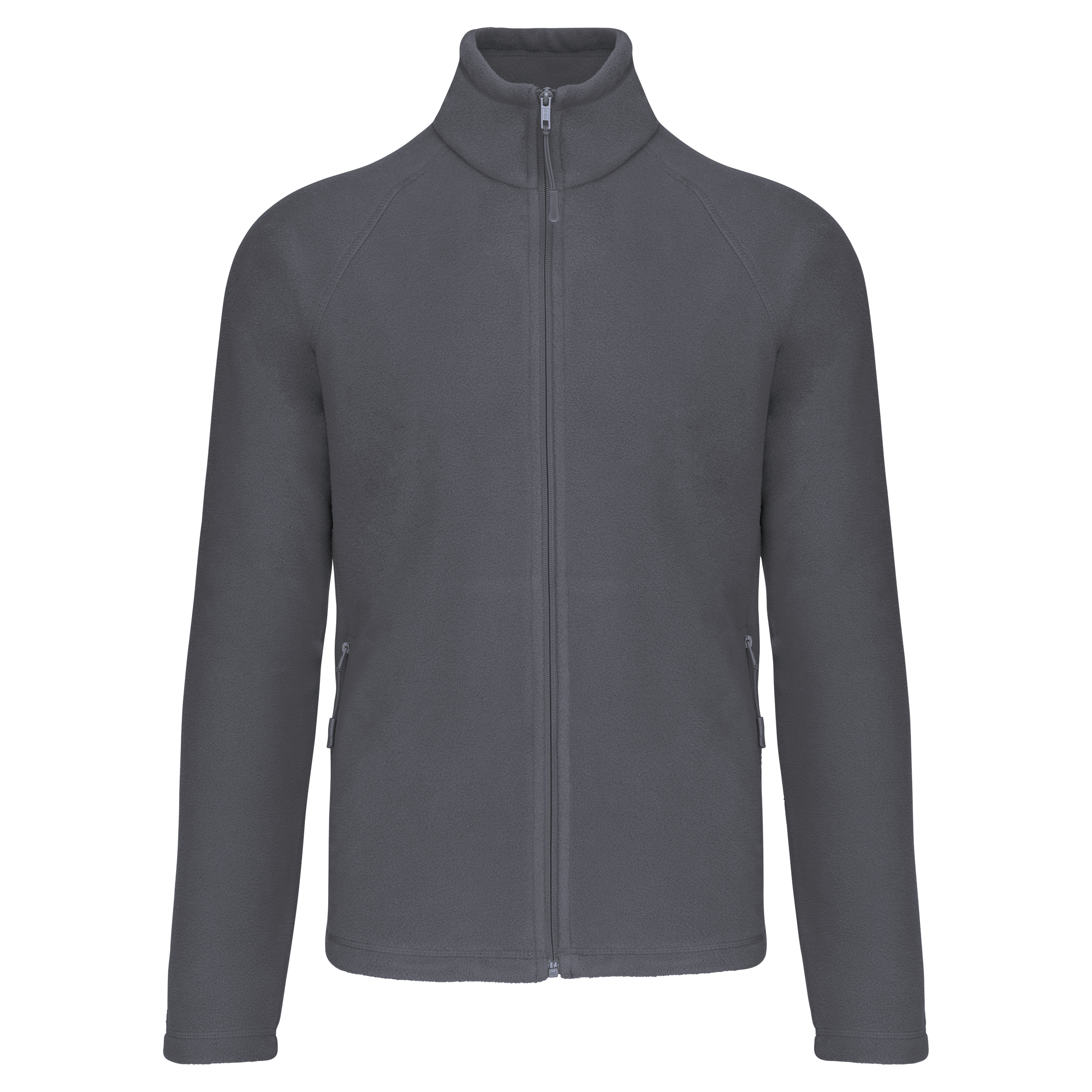 Veste micropolaire zippée manches raglan homme - Image 13