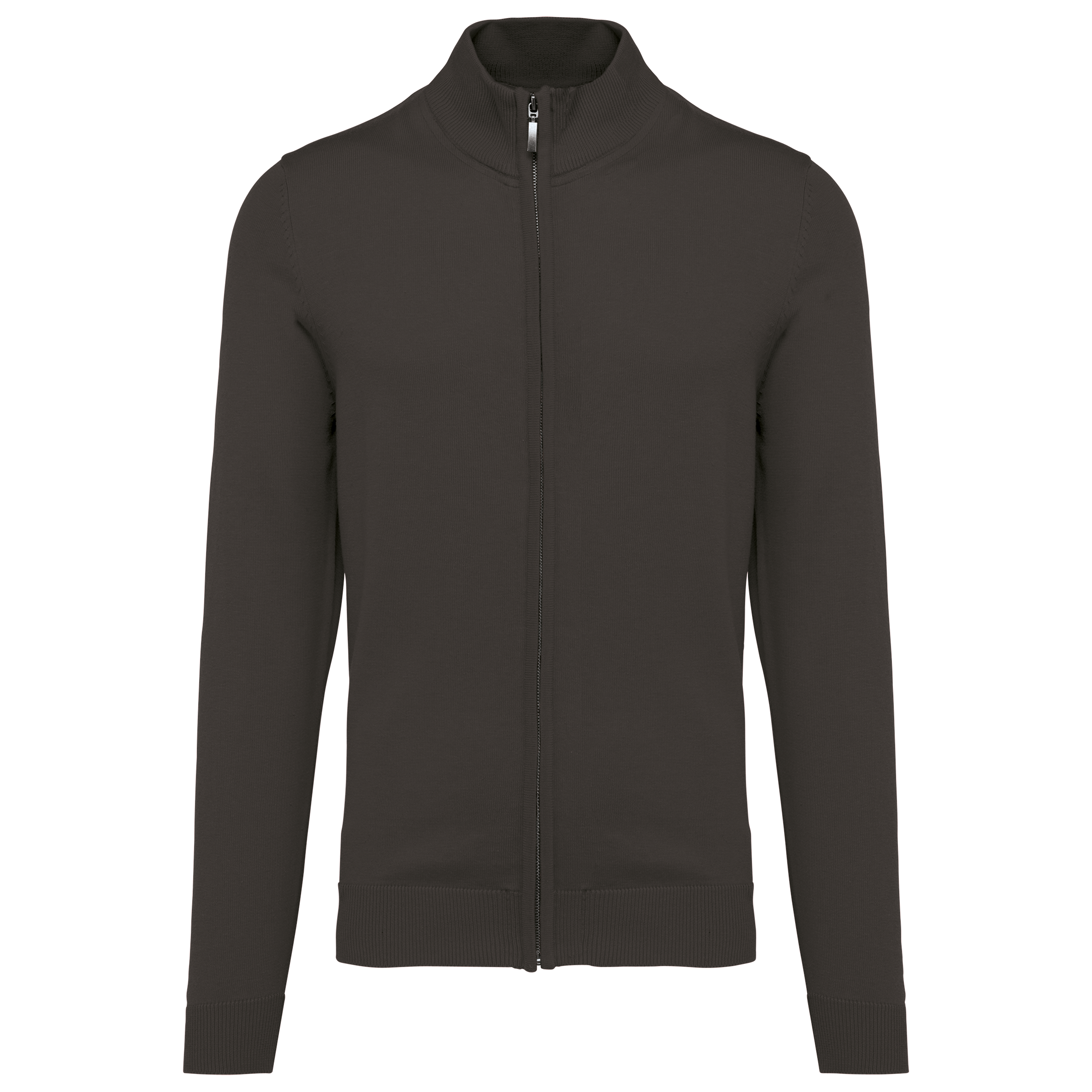 Chaqueta de punto con cremallera hombre