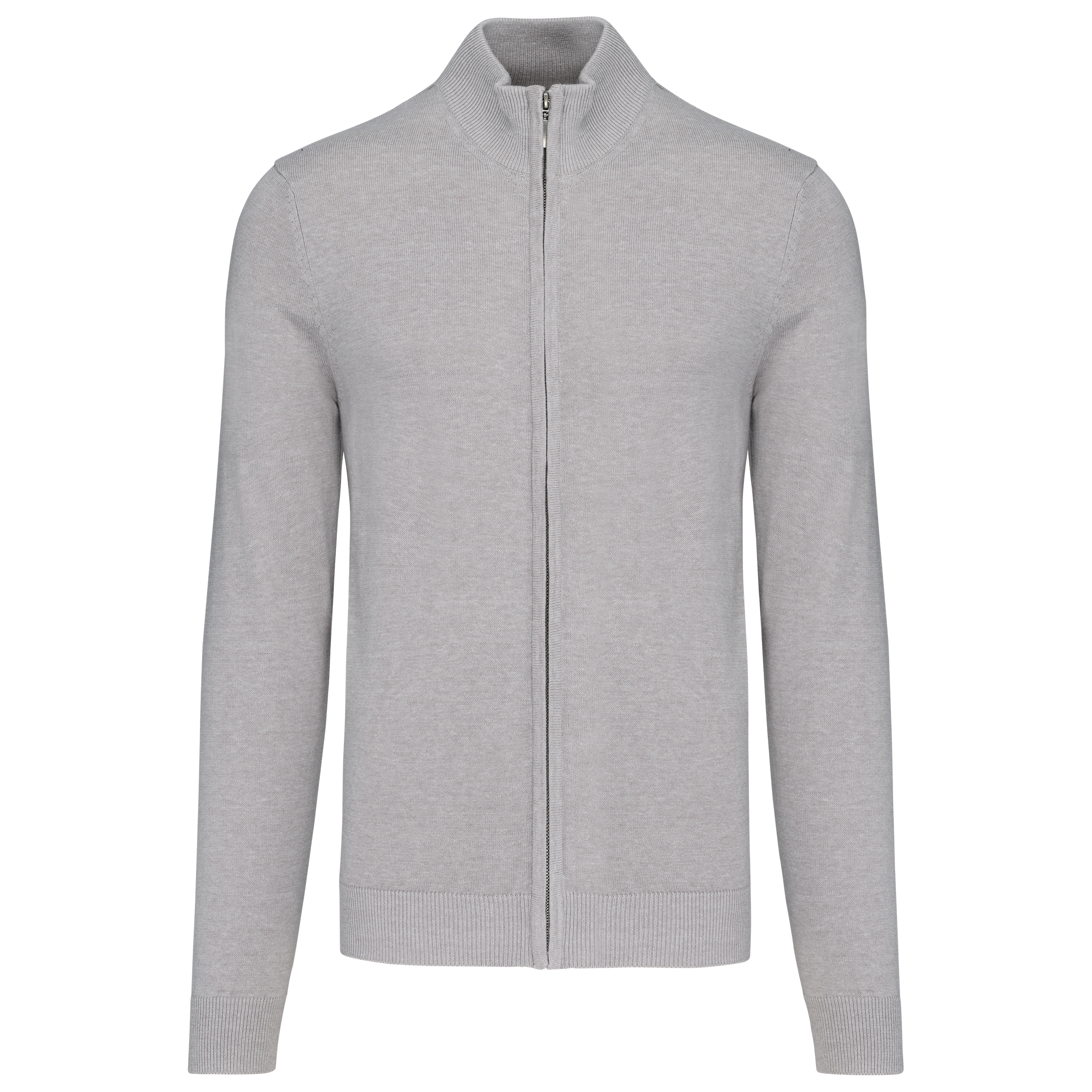 Chaqueta de punto con cremallera hombre