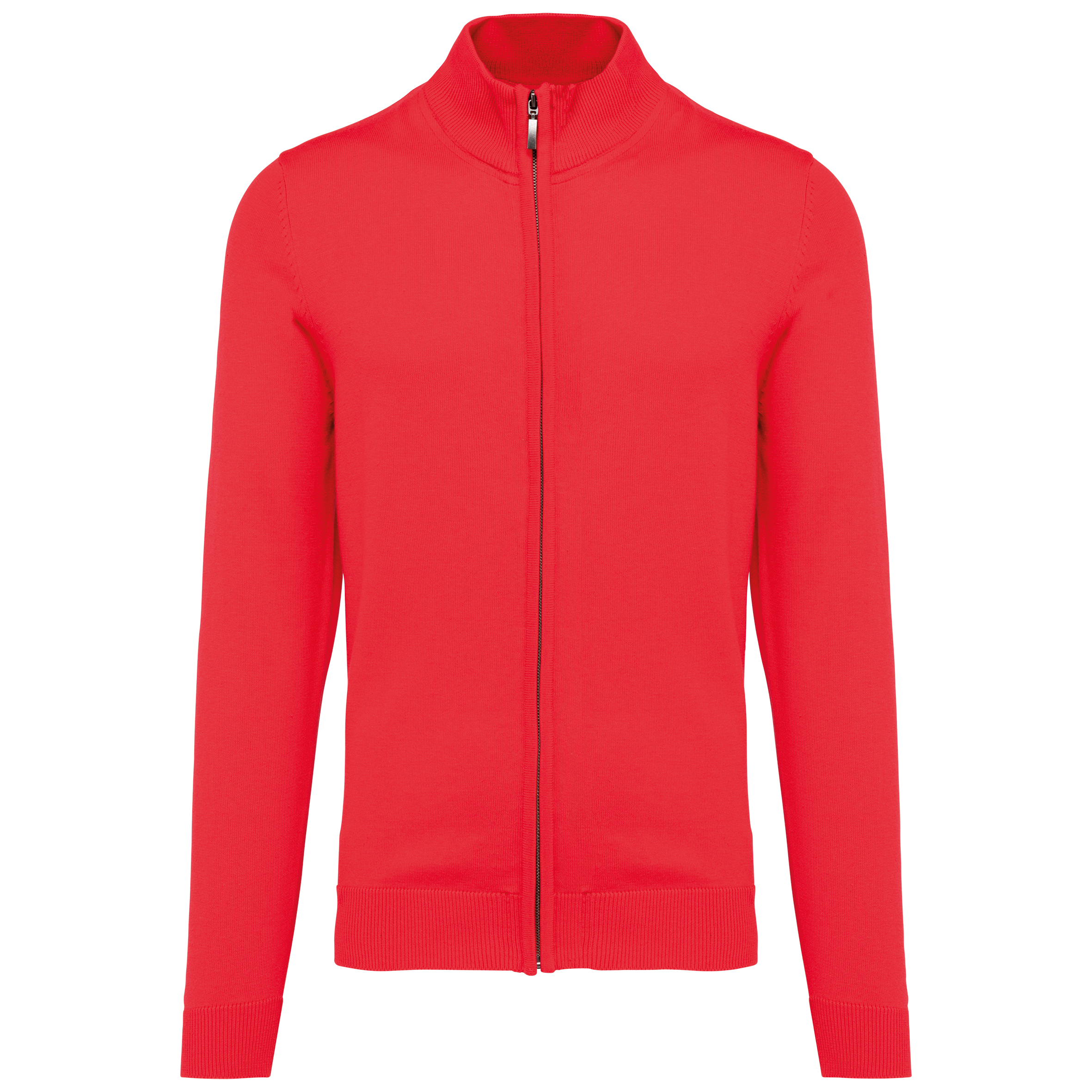 Chaqueta de punto con cremallera hombre