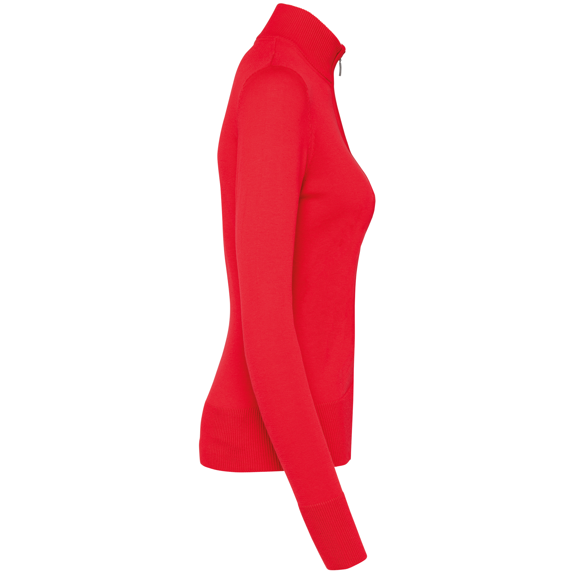 Chaqueta de punto con cremallera mujer