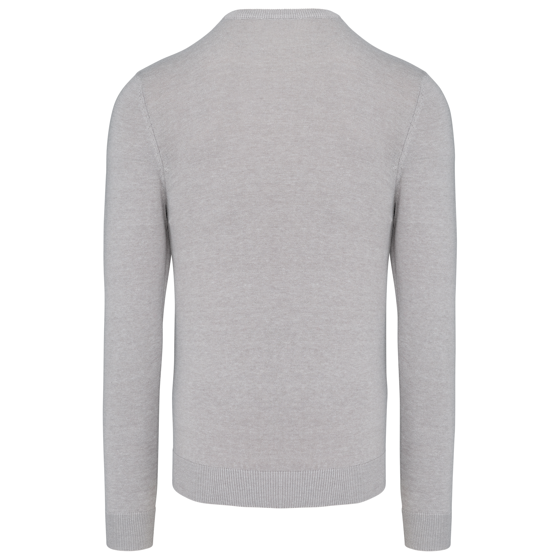 Pullover decote V - Grey Melange