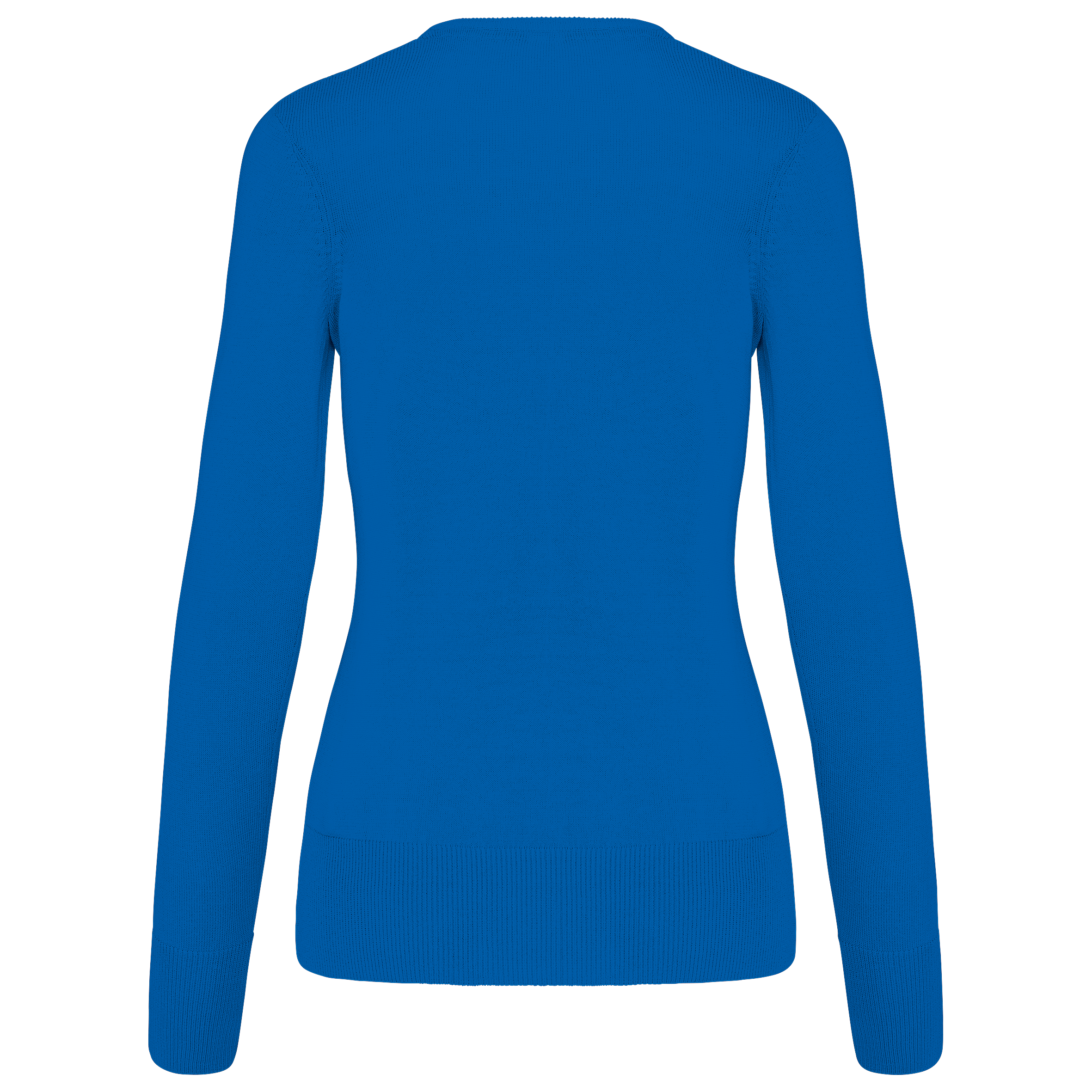 Pullover de senhora decote V - Light Royal Blue