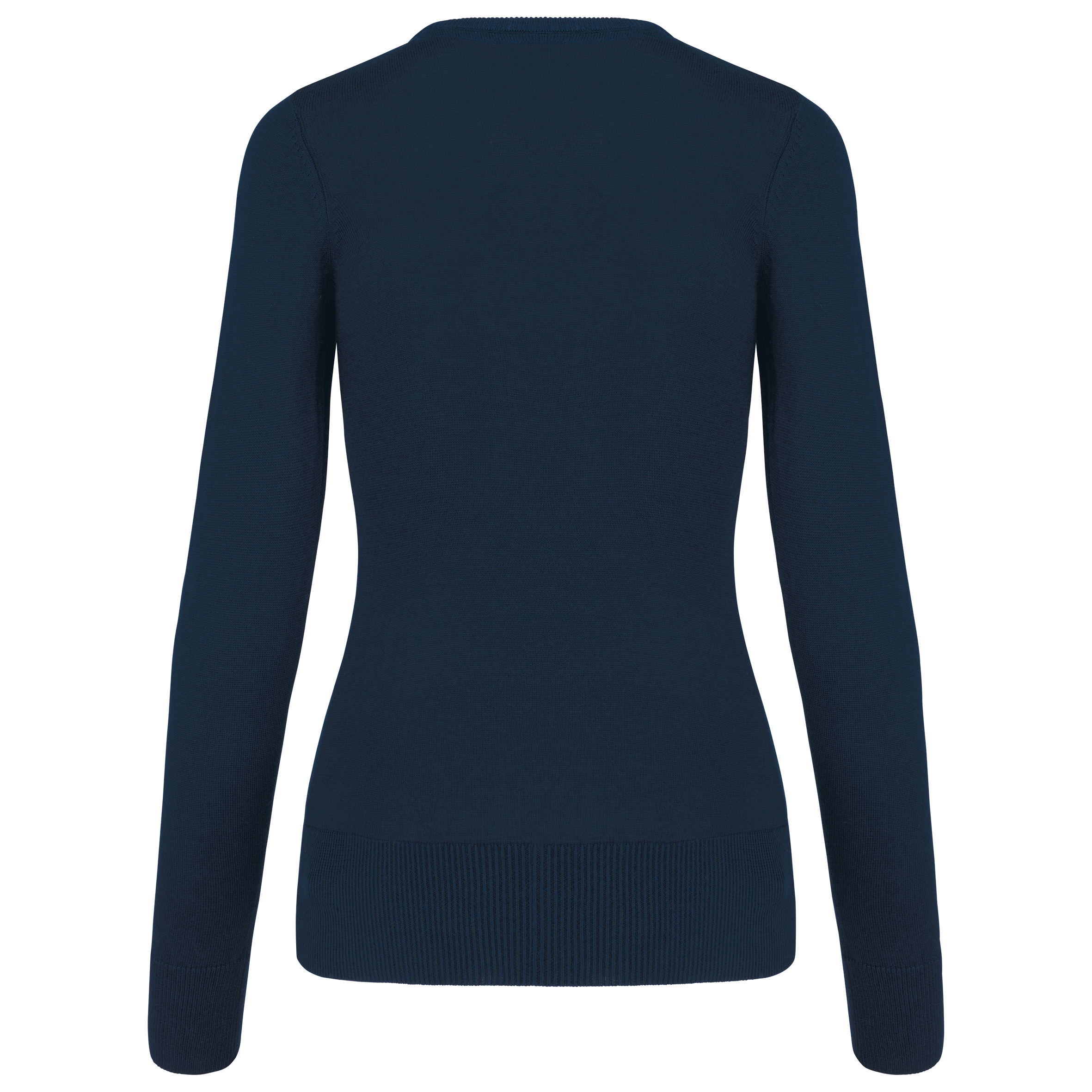 Pullover de senhora decote V - Navy