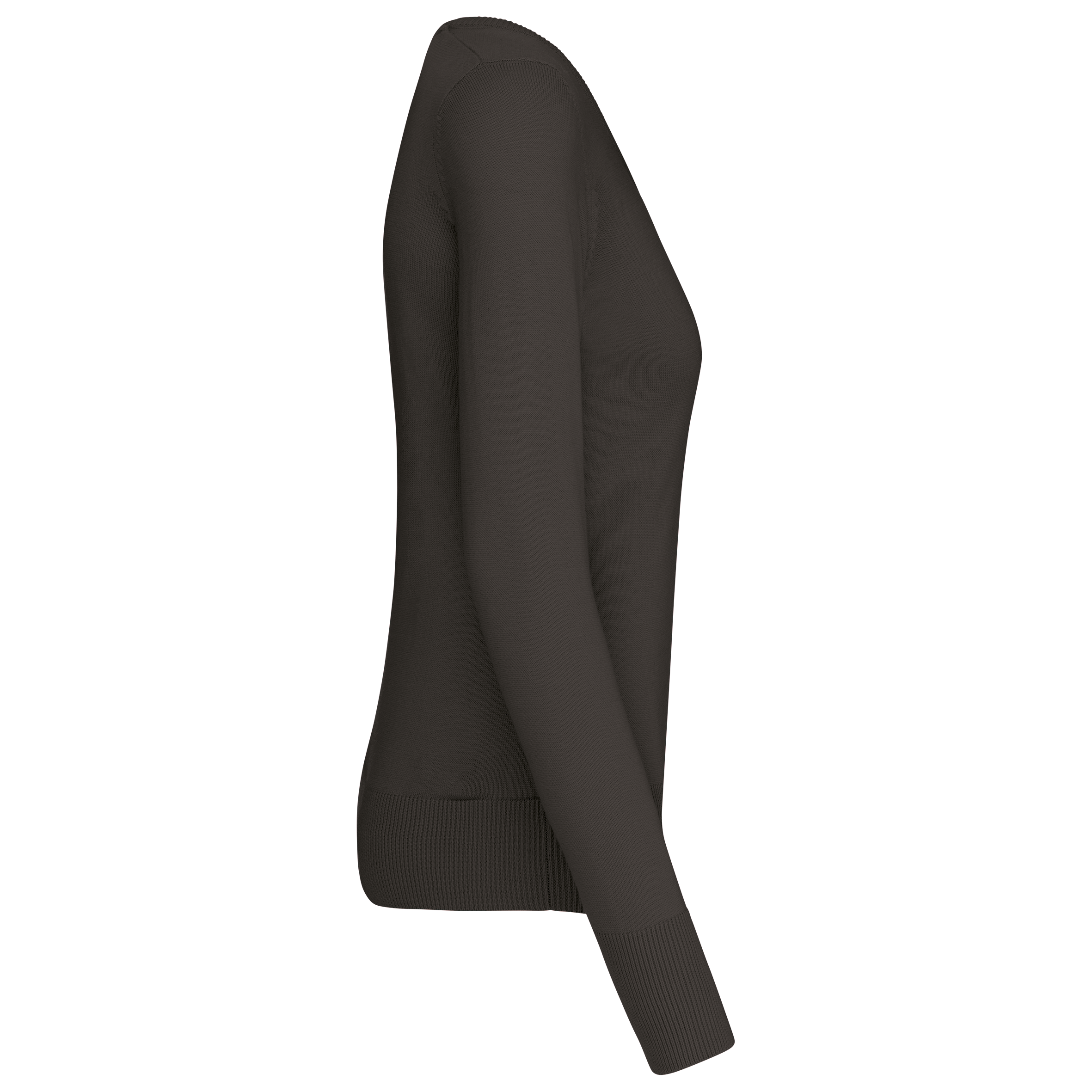 Jersey cuello de pico mujer