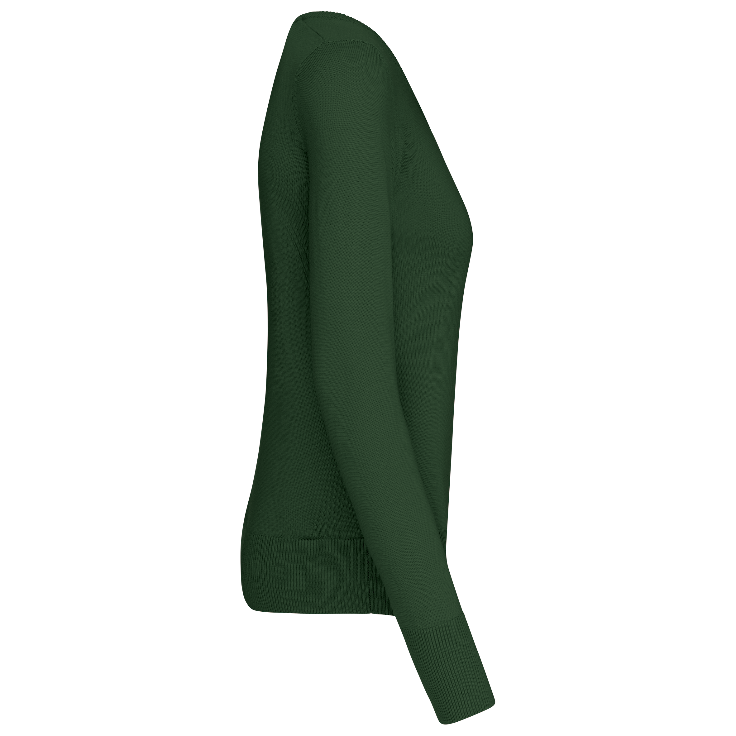 Jersey cuello de pico mujer