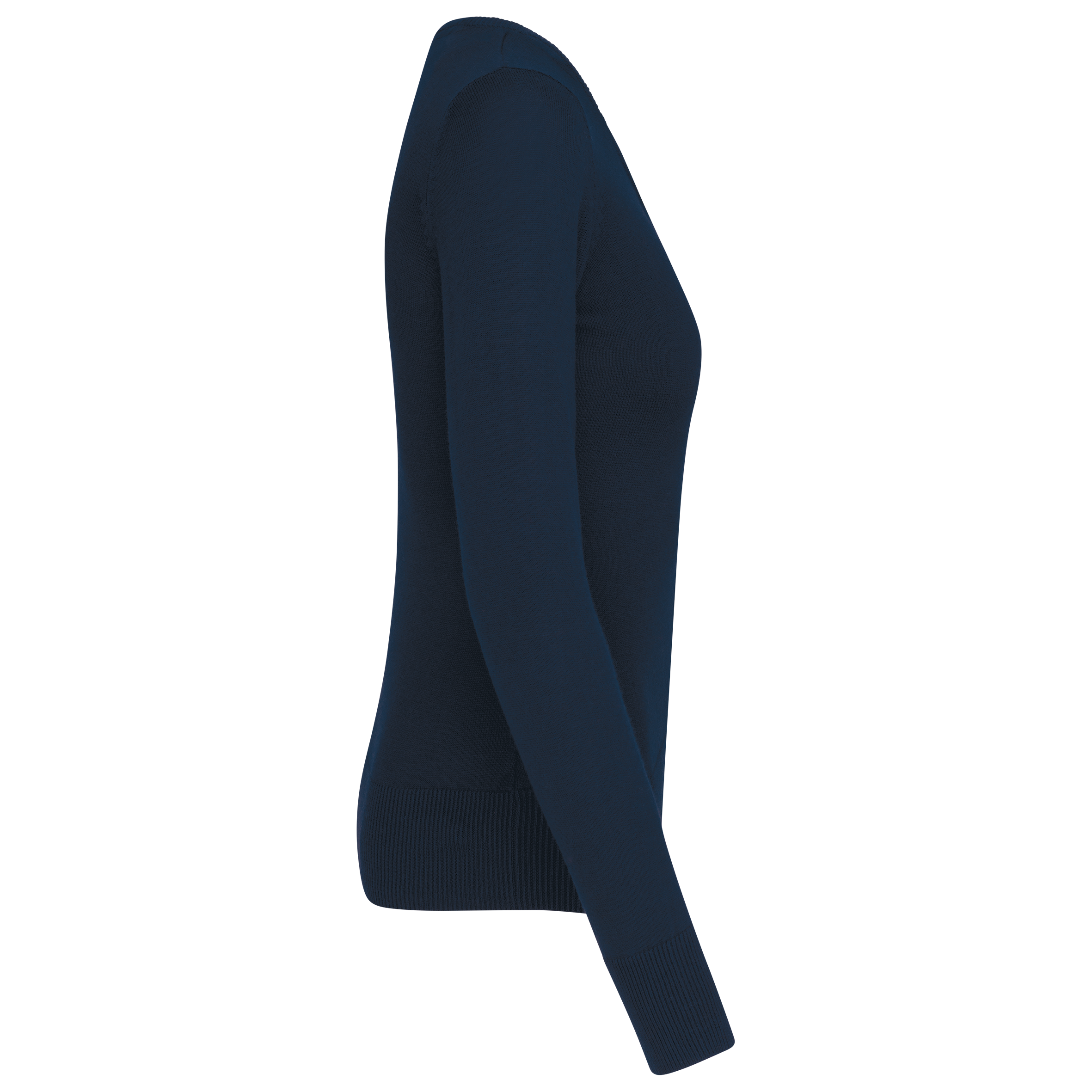 Jersey cuello de pico mujer