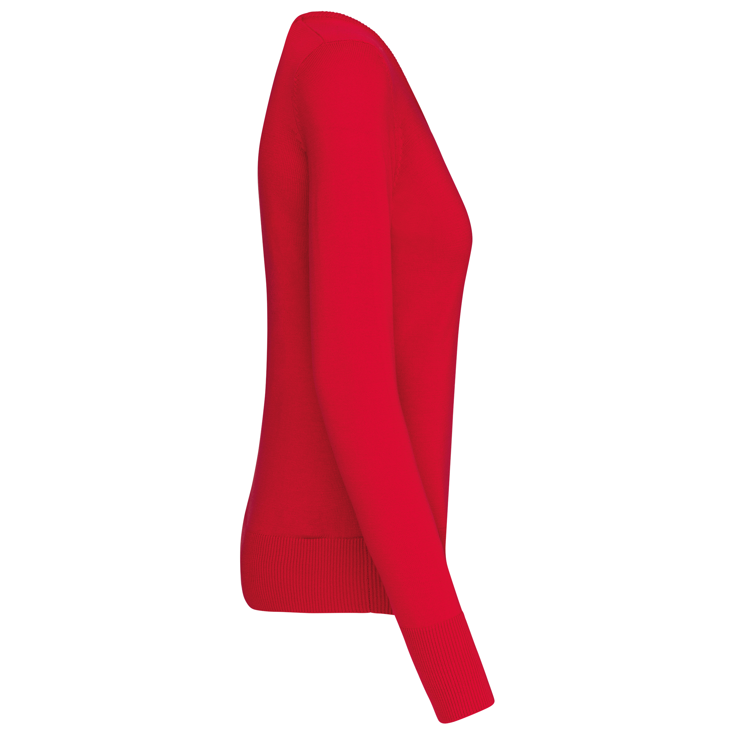 Jersey cuello de pico mujer