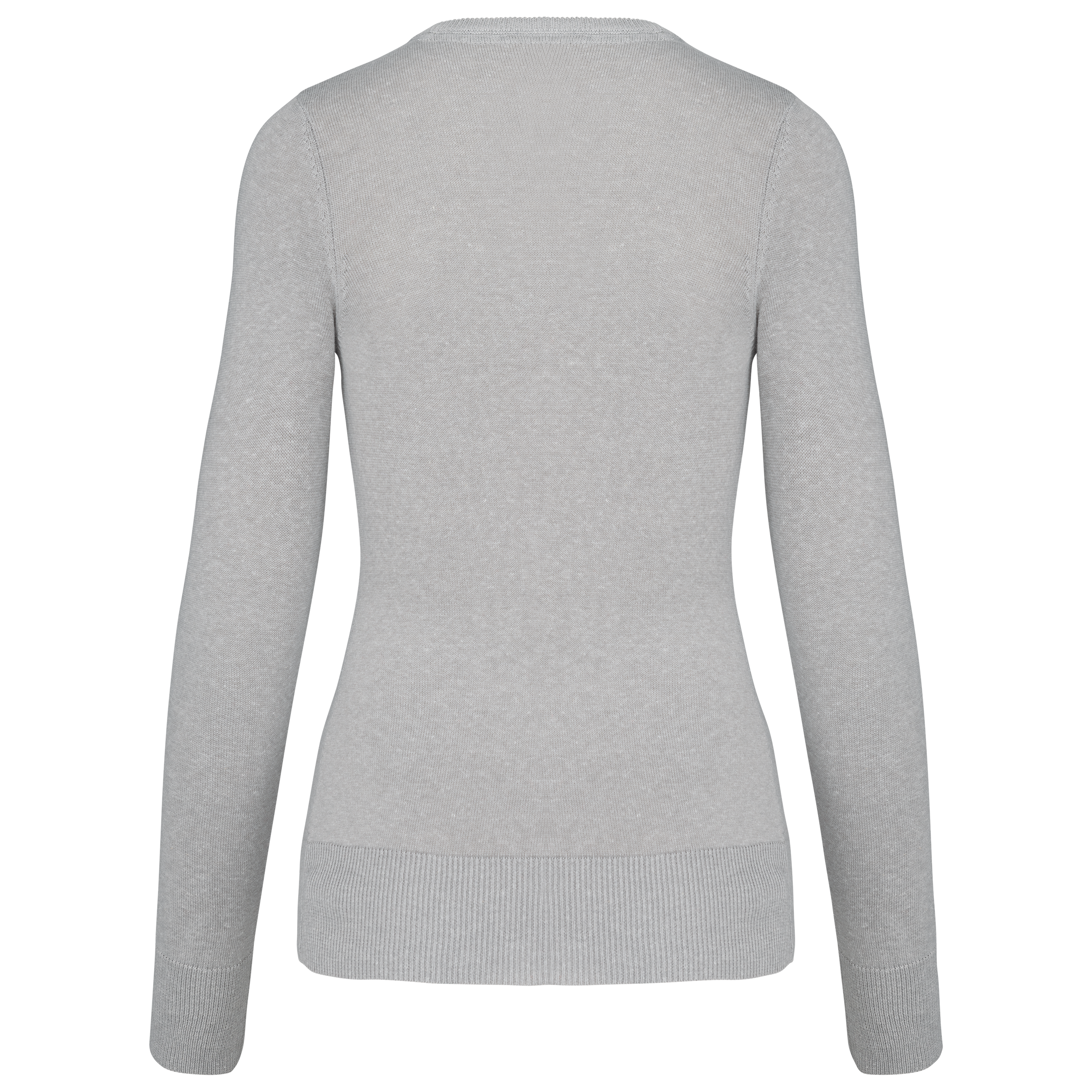 Camisola de senhora decote redondo - Grey Melange