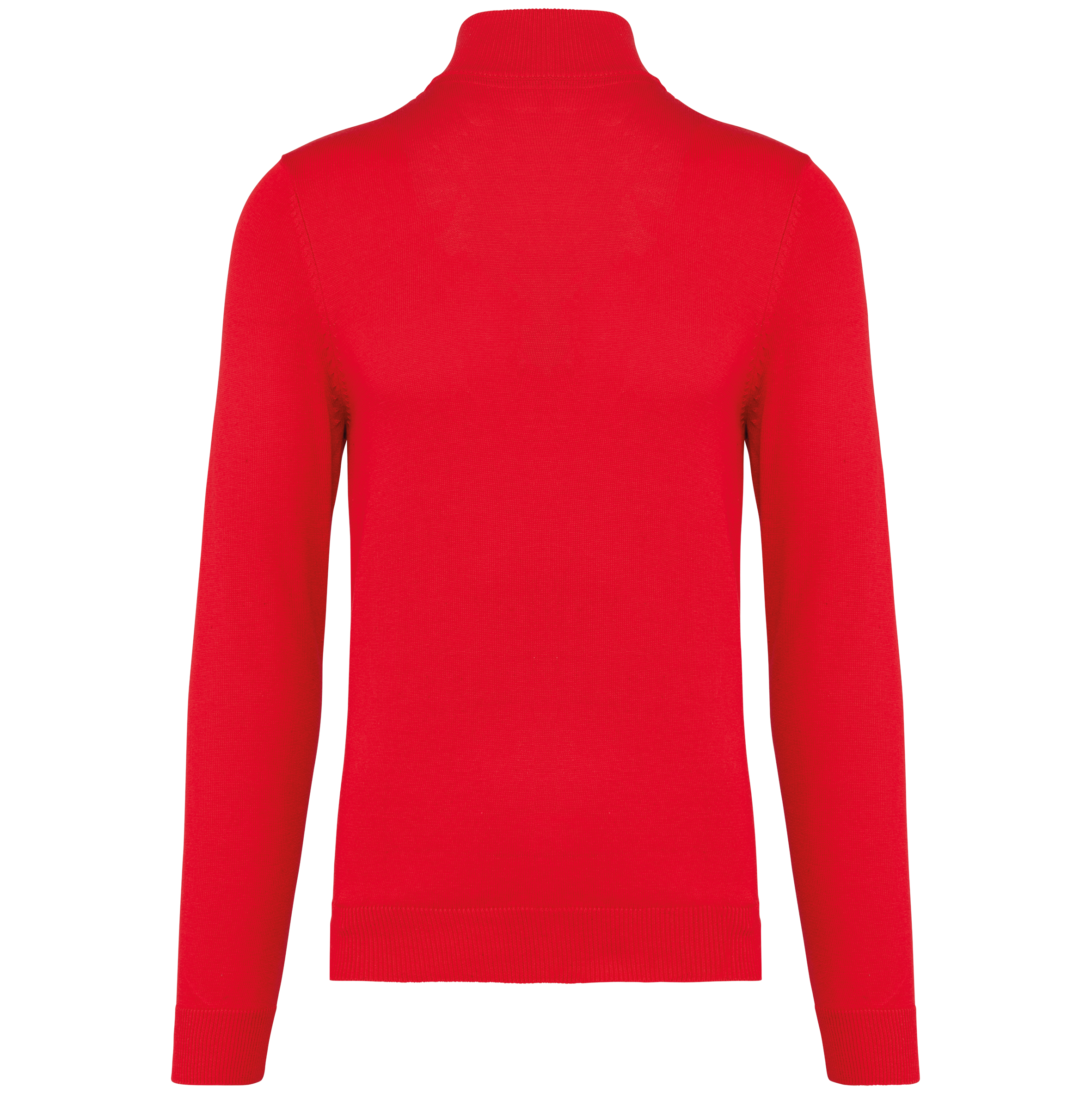 Camisola  de malha meio fecho - Red