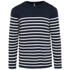 K989 - Striped Navy / Off White