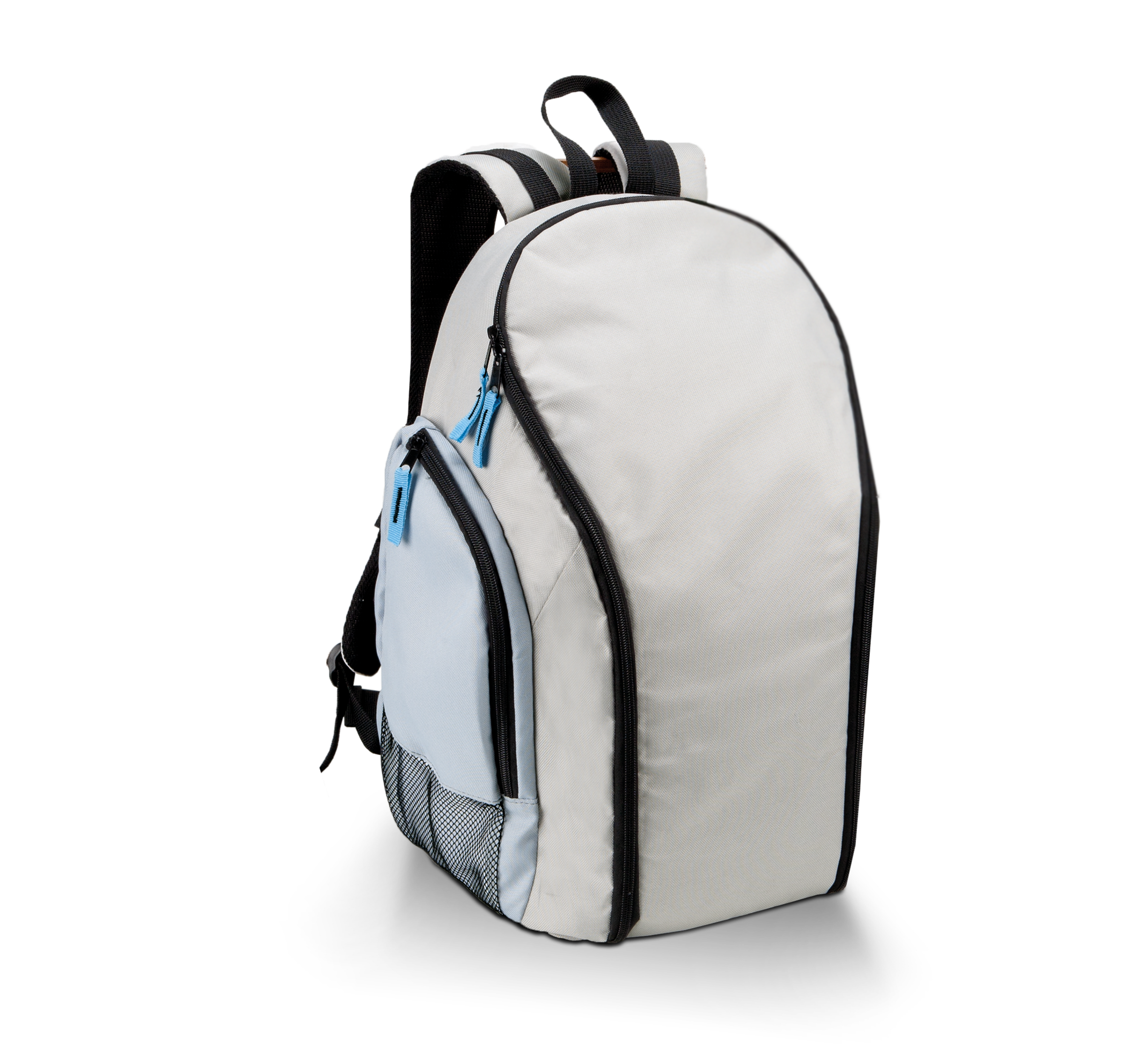 Mochila isotérmica - Light Grey / Sky Blue